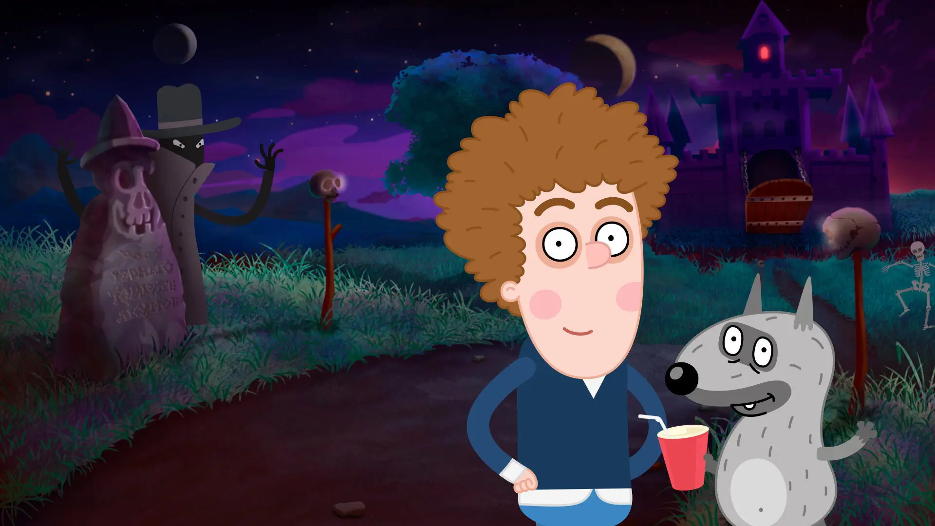The Adventures of Peter and Wolf backdrop