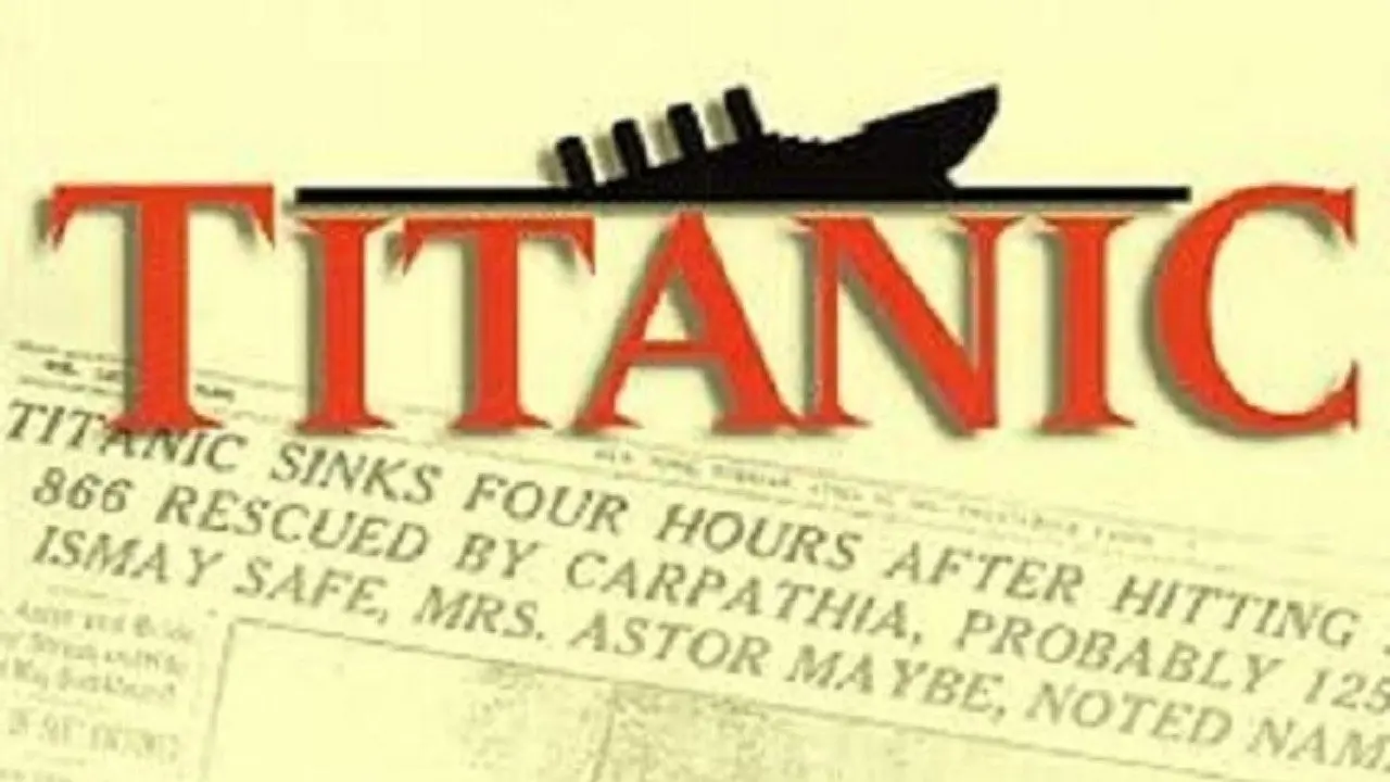 Titanic backdrop