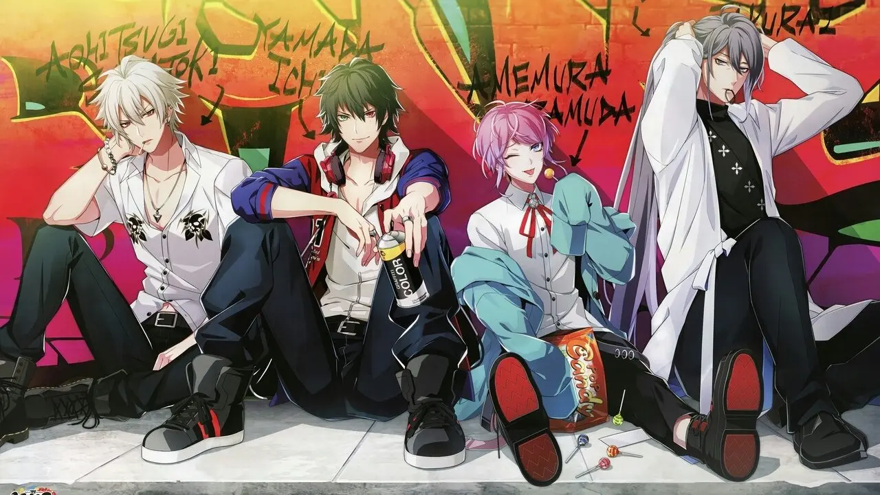 HYPNOSISMIC -Division Rap Battle- Rhyme Anima backdrop