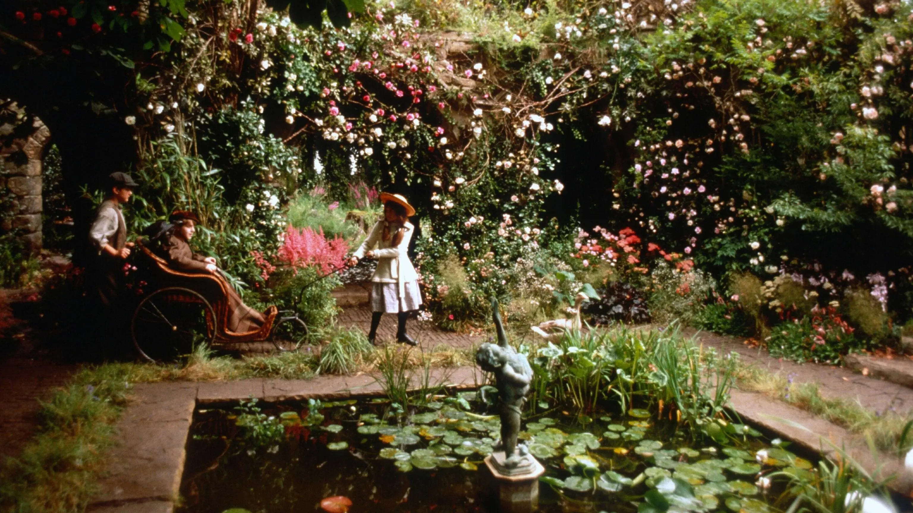 The Secret Garden backdrop