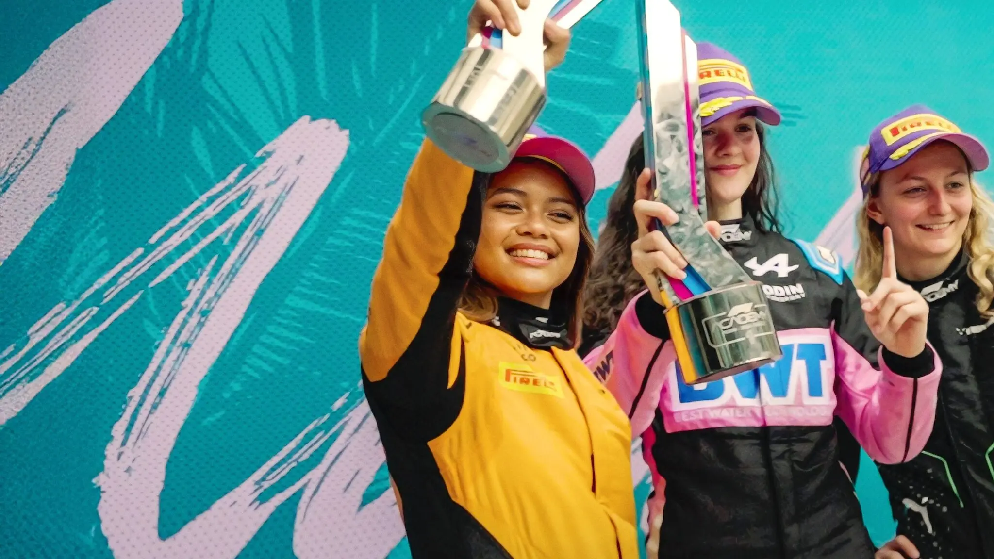 F1: The Academy backdrop