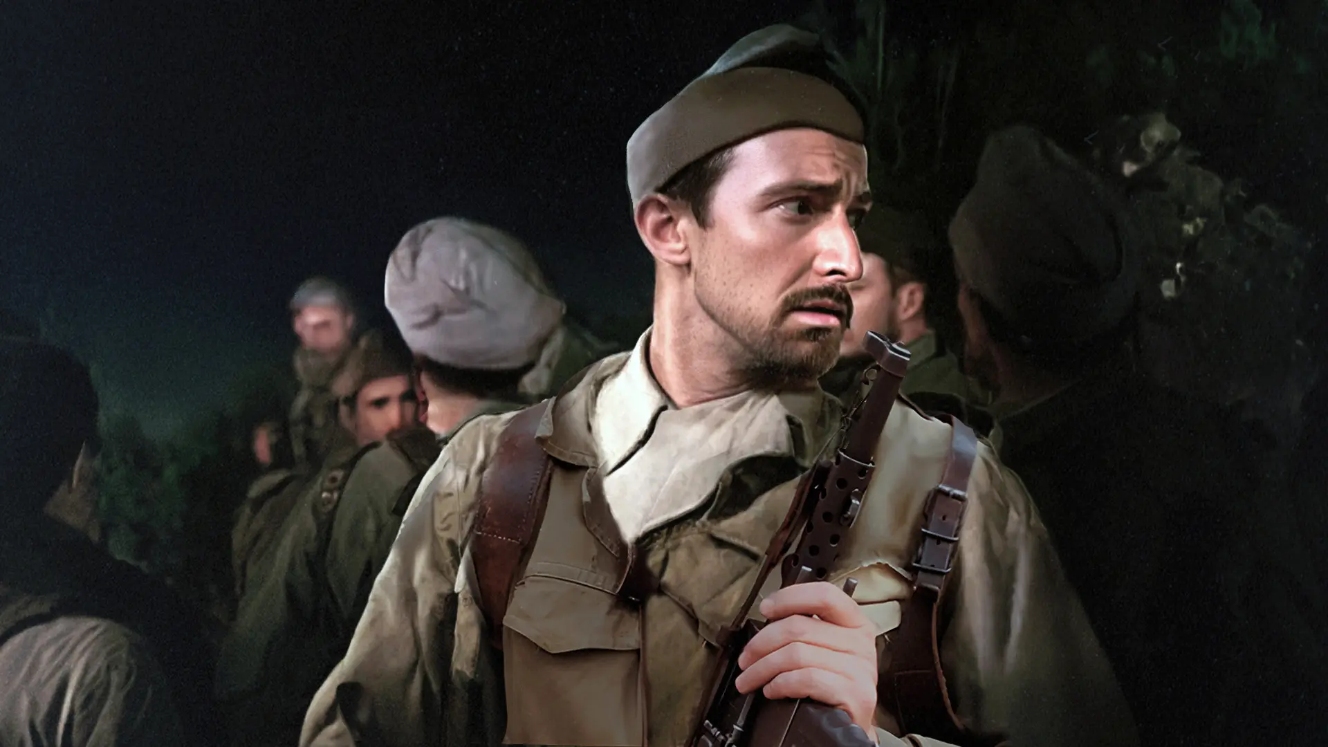 Krim Belkacem backdrop