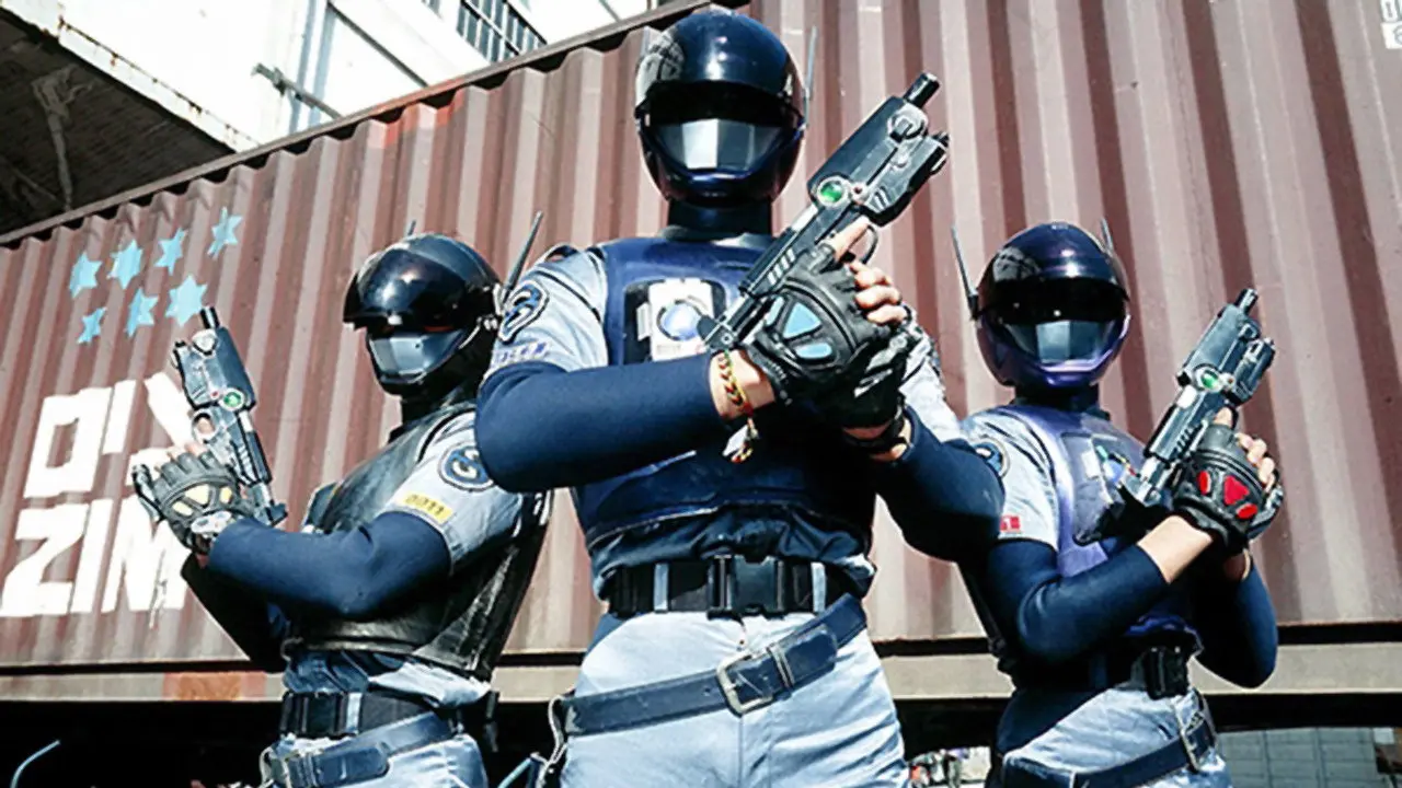 Blue SWAT backdrop