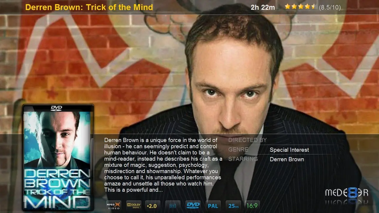 Derren Brown: Trick of the Mind backdrop