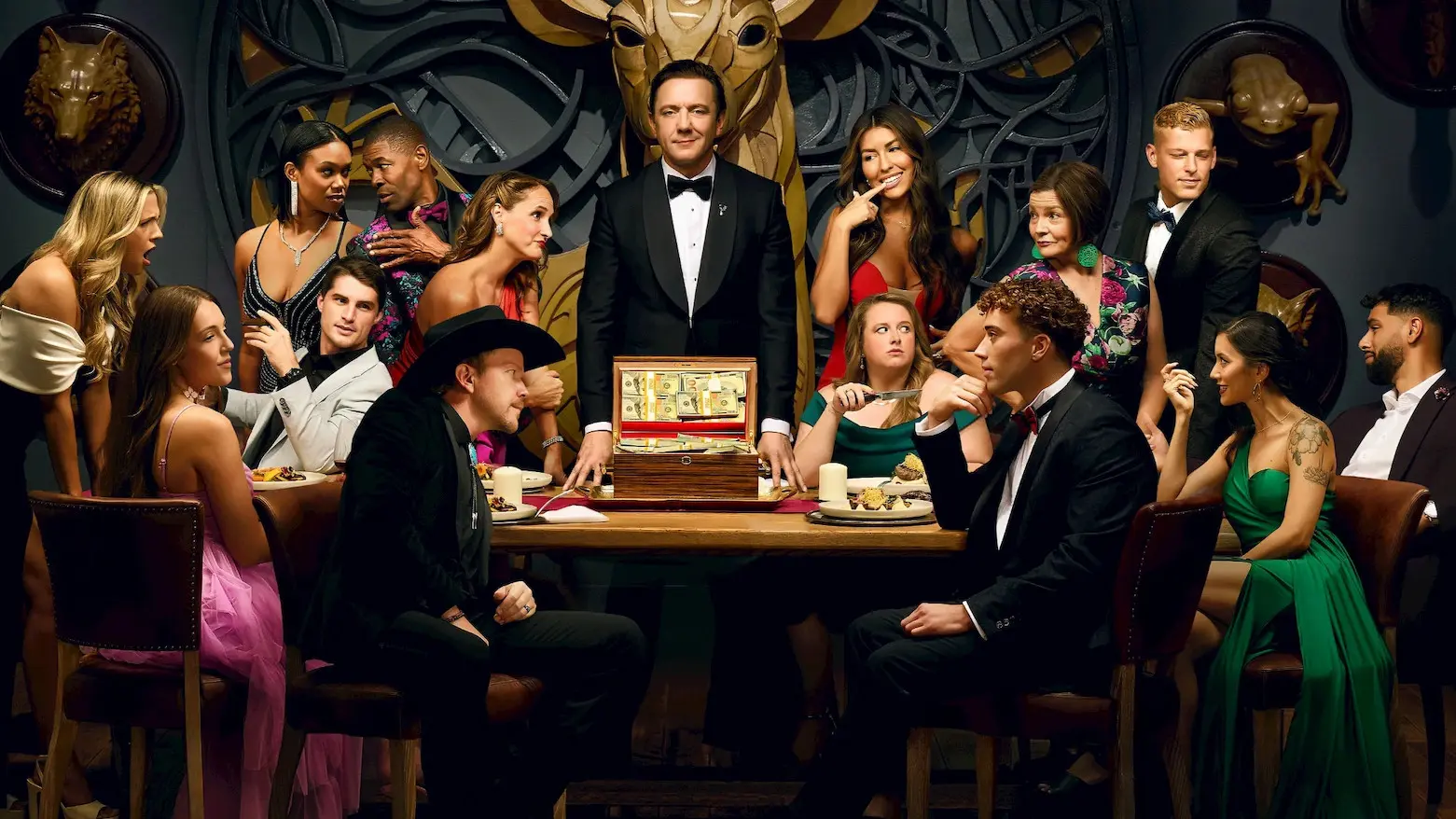 Million Dollar Secret backdrop