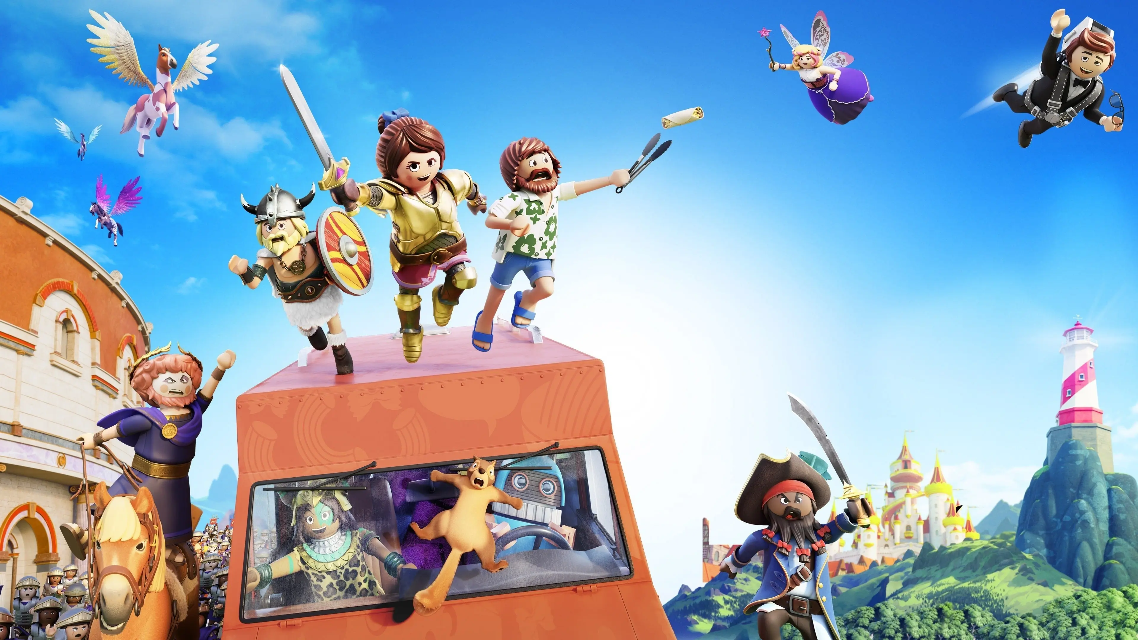 Playmobil: The Movie backdrop