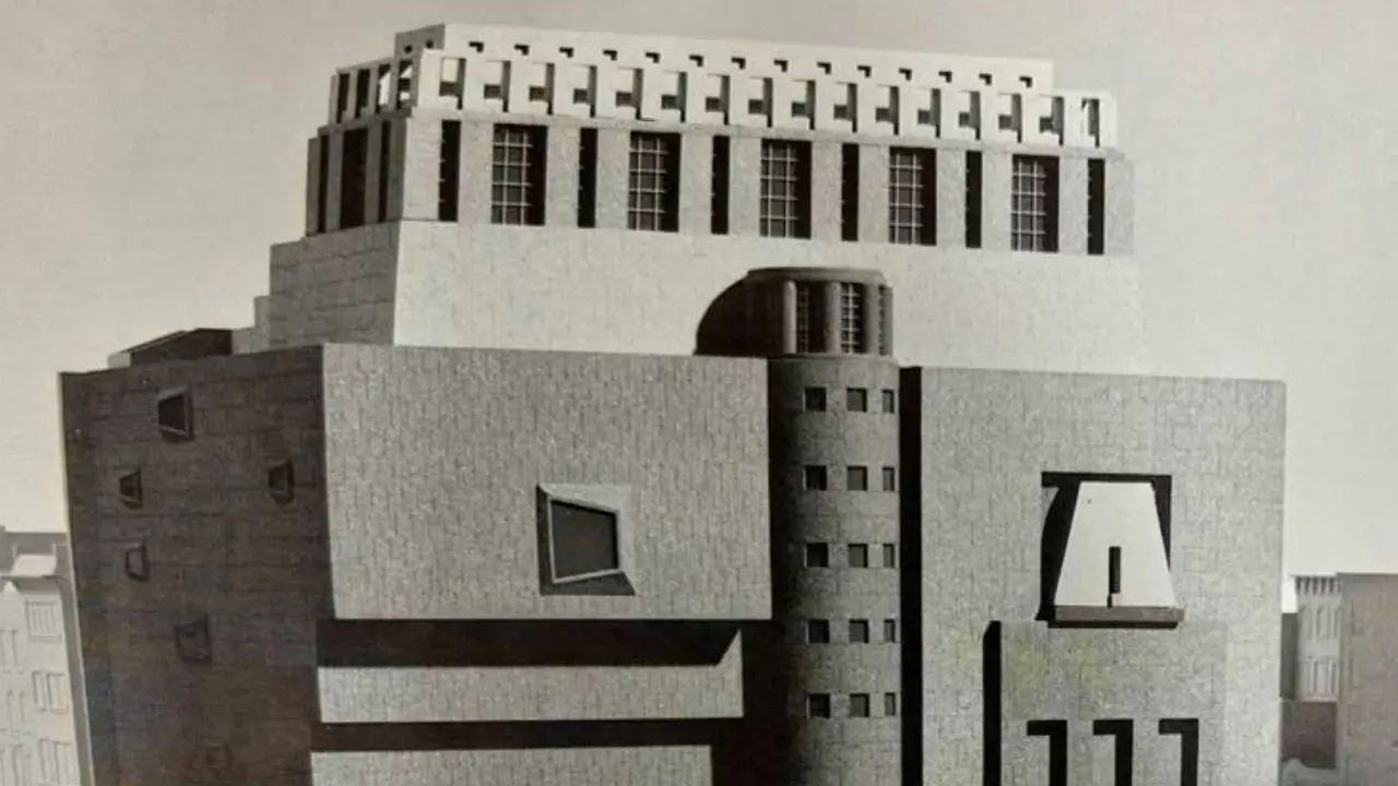 What's Wrong With This Building? backdrop