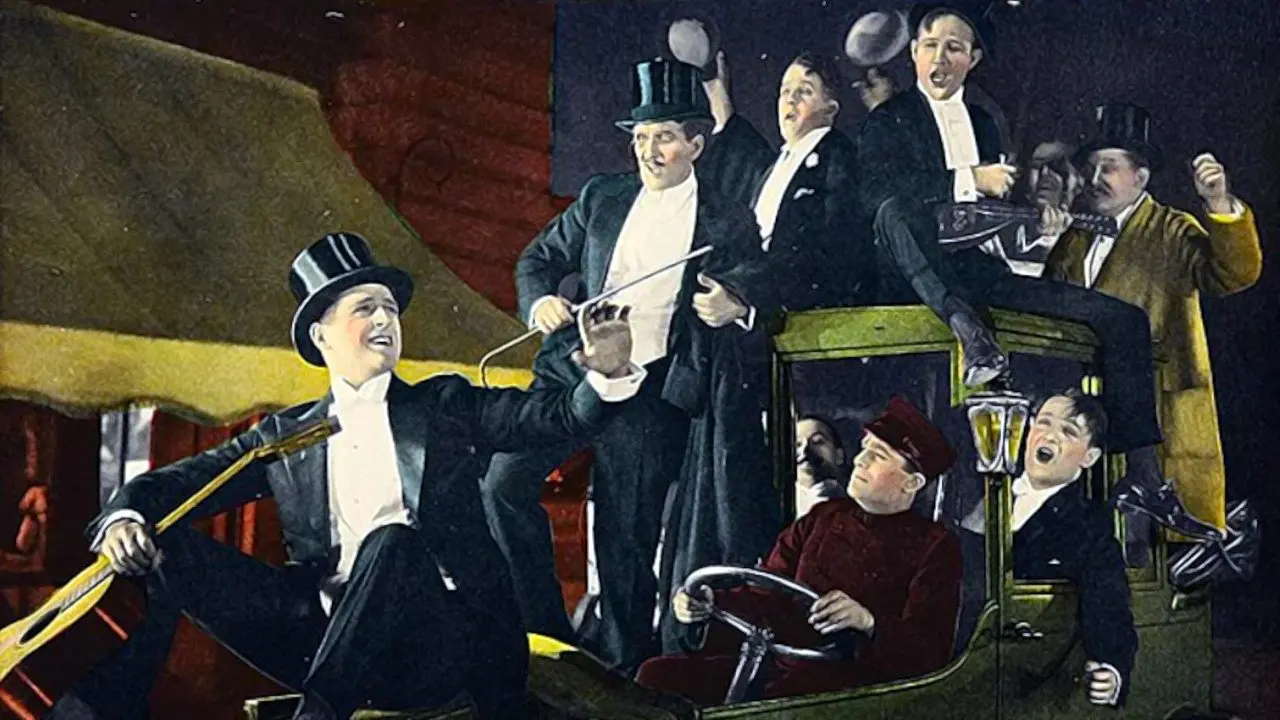 Young King Cole backdrop