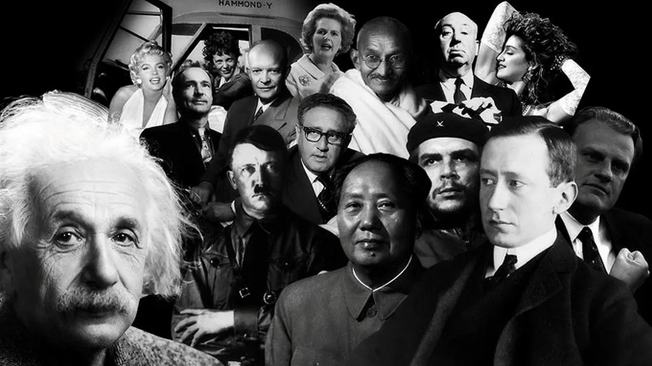 The 101 Who Made The Twentieth Century backdrop