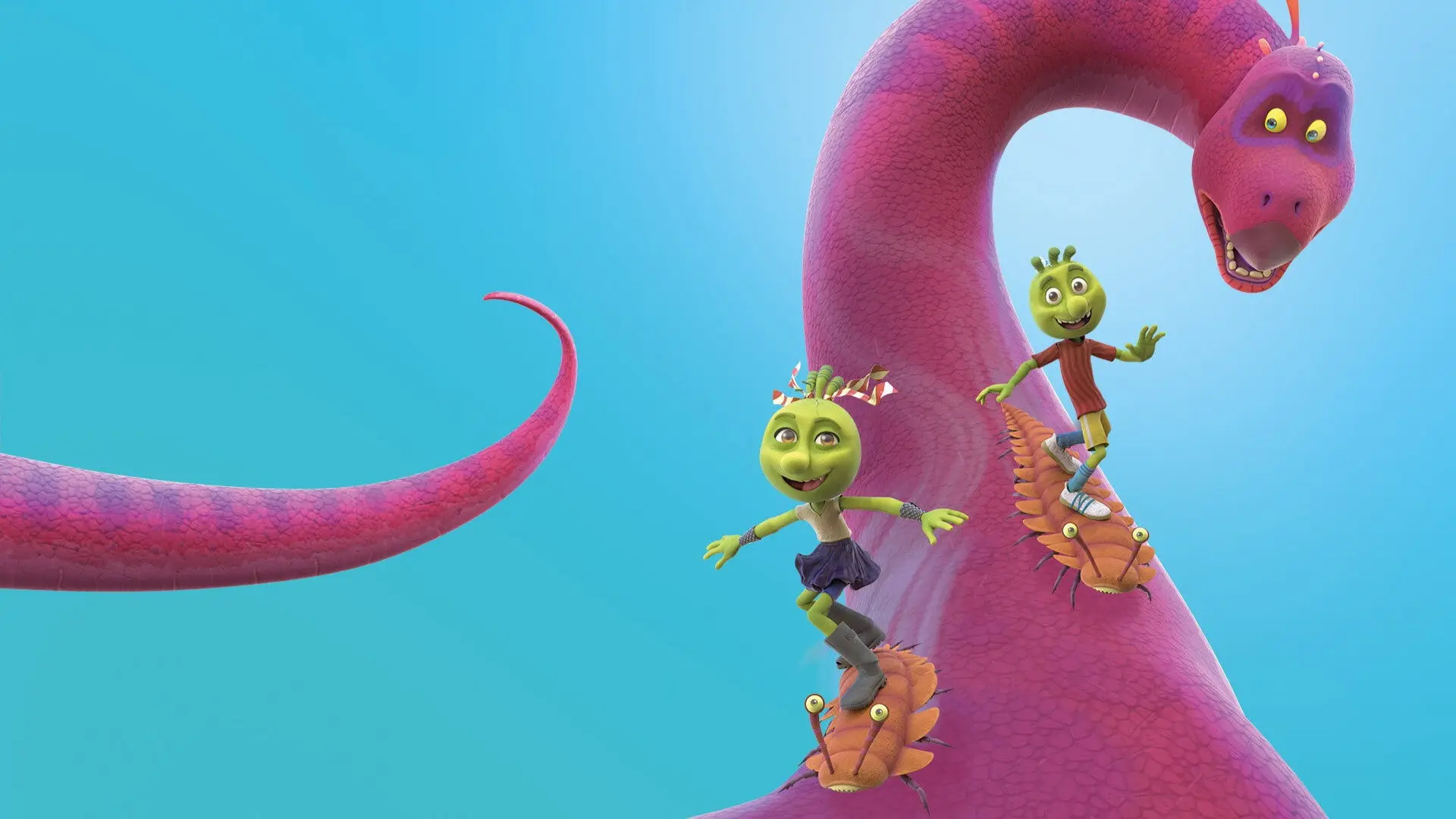 Dino Alert - The Ogglies Strike Back backdrop
