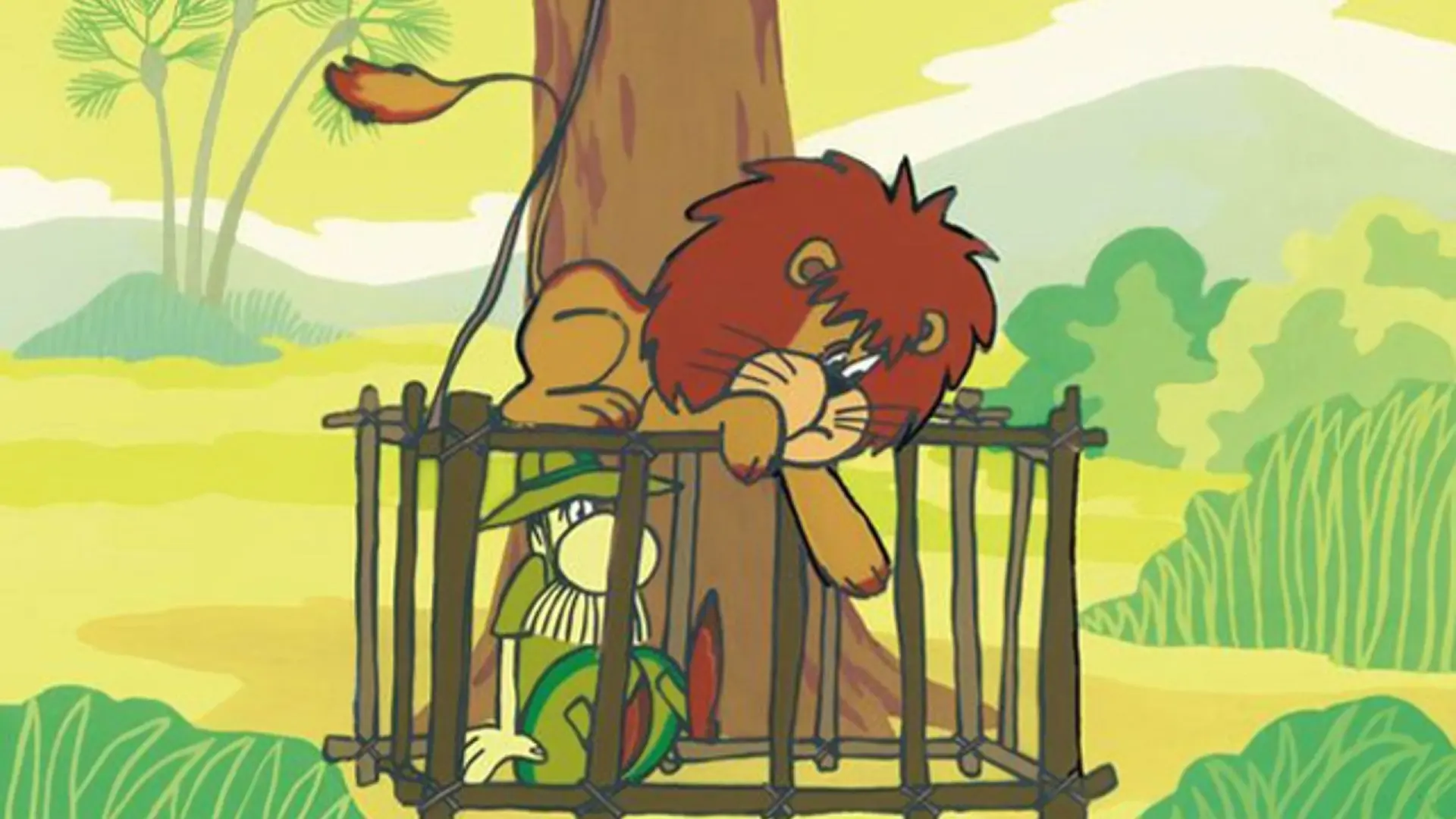 Pampalini the Animal Hunter backdrop