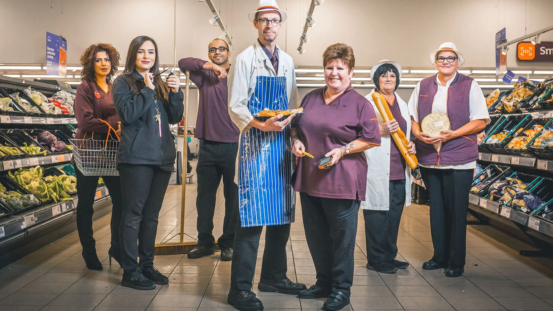 Inside the Supermarket backdrop