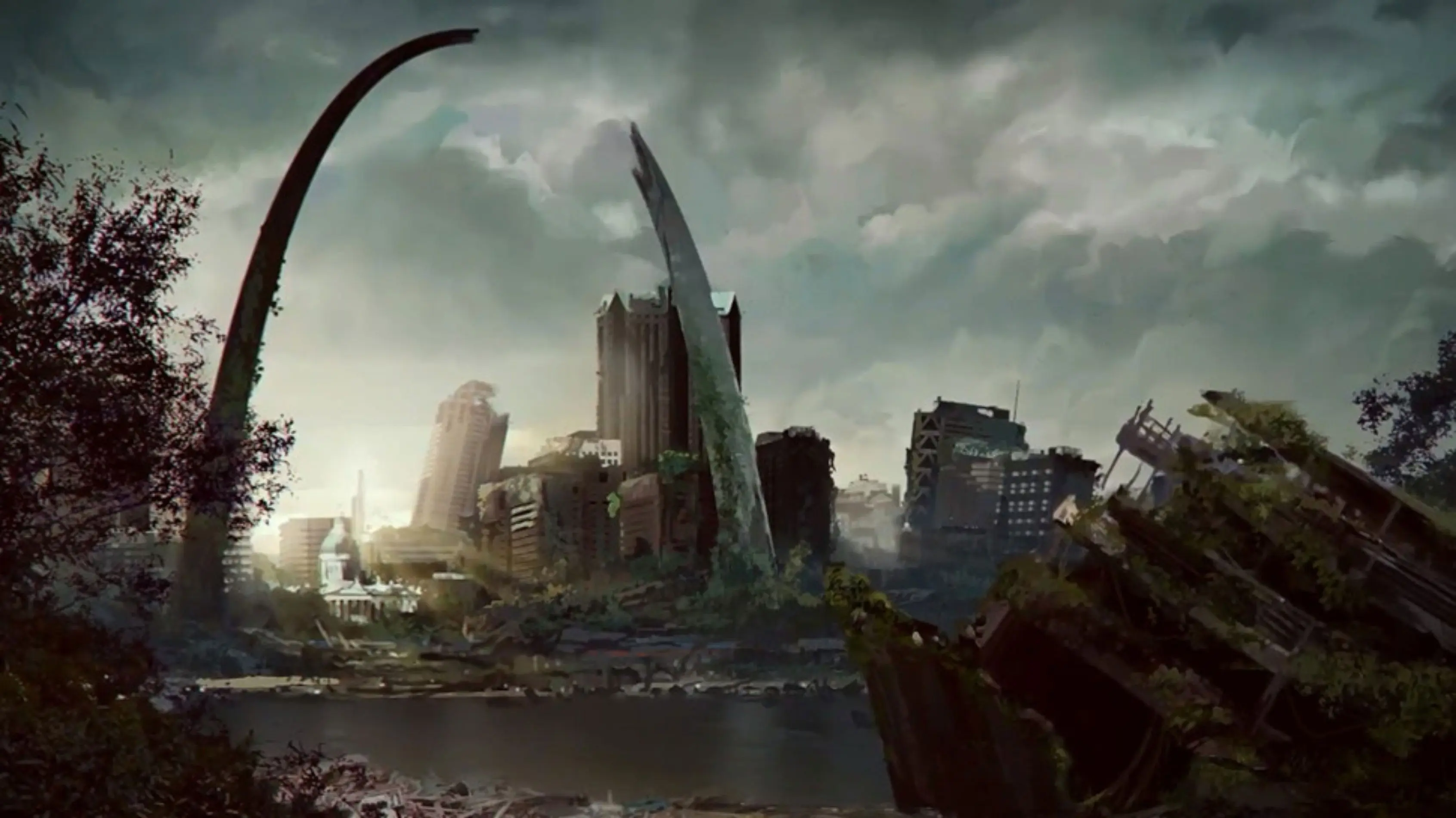 We're Alive: Frontier backdrop