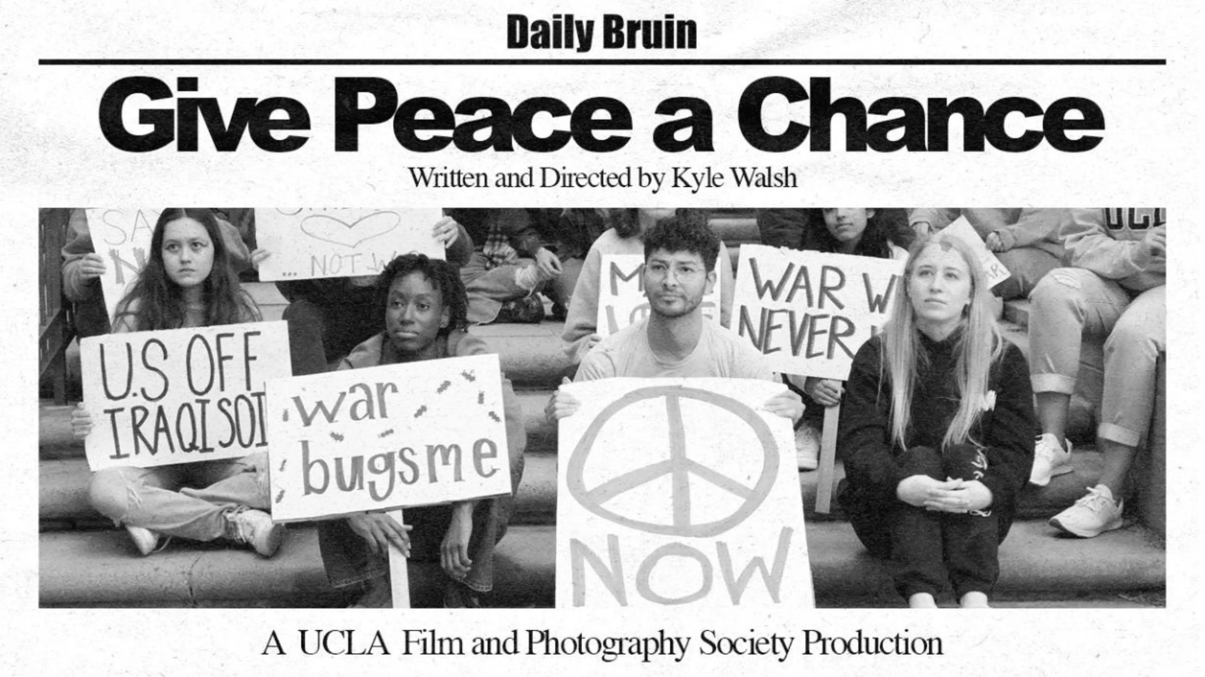Give Peace a Chance backdrop