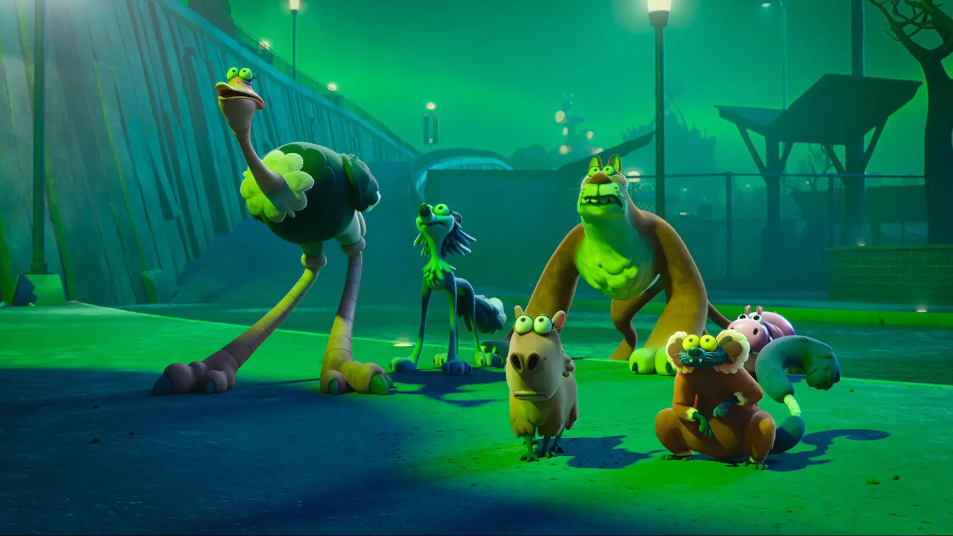 Night of the Zoopocalypse backdrop