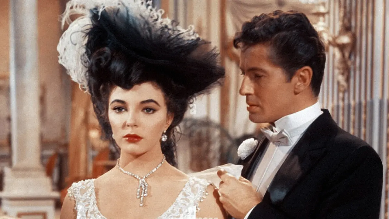The Girl in the Red Velvet Swing backdrop