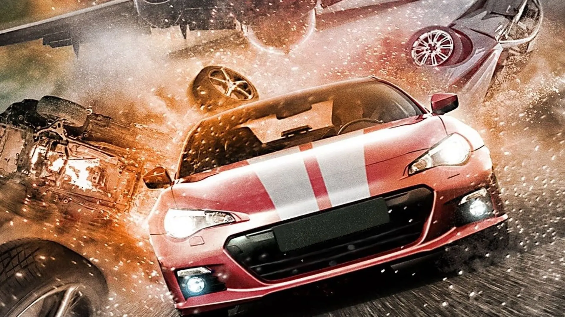 The Fast and the Fierce backdrop