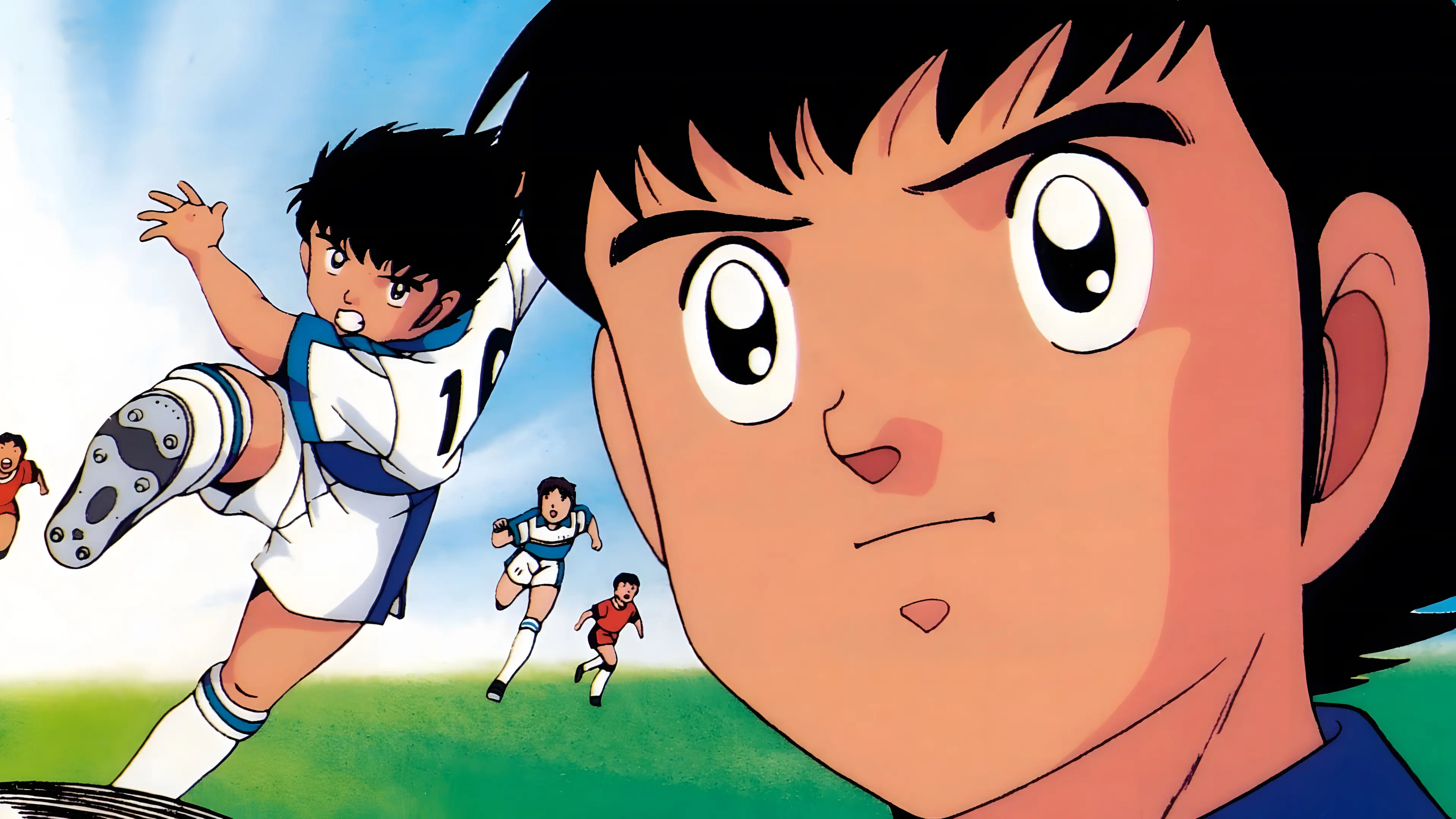 Captain Tsubasa J backdrop