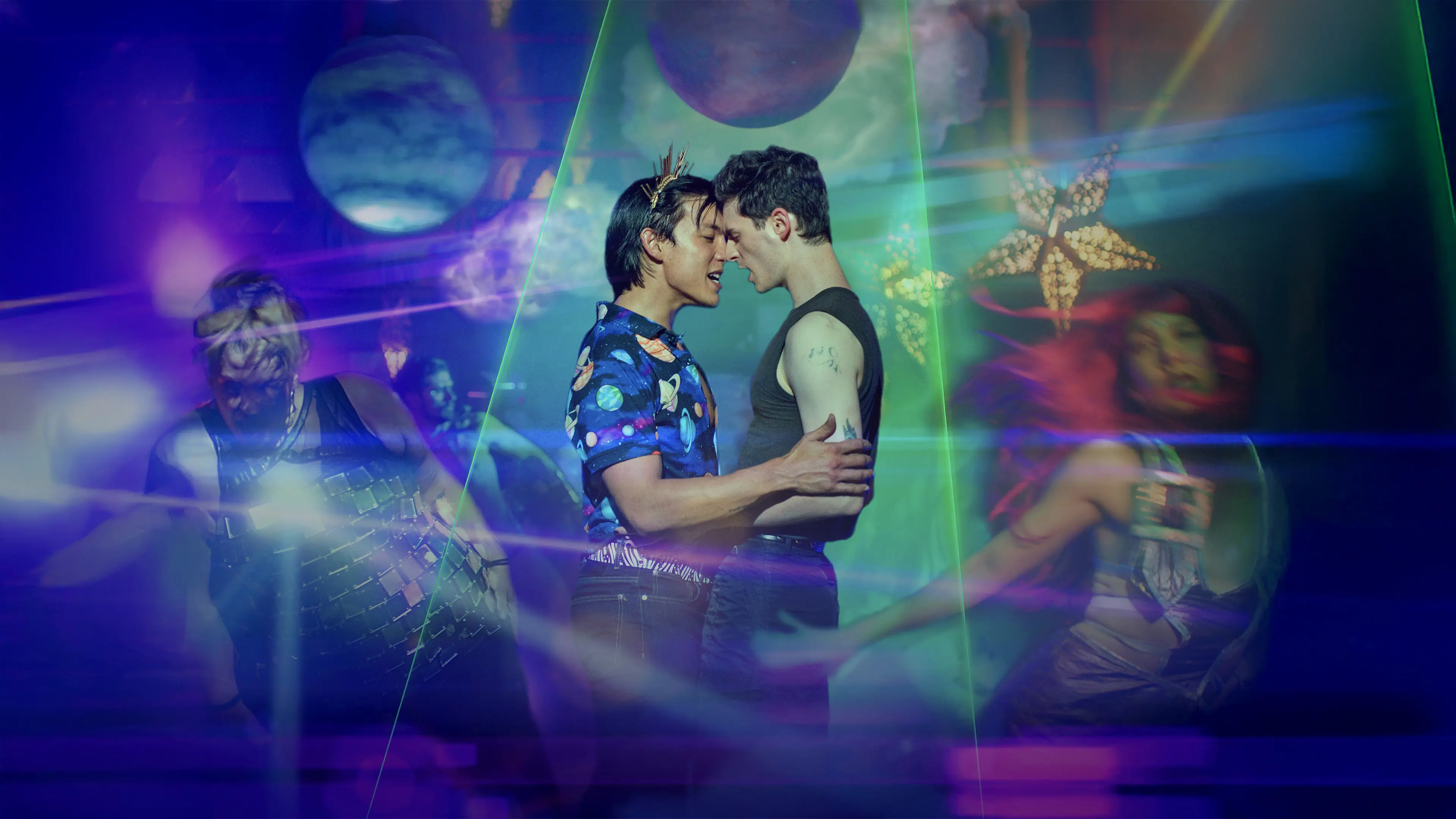 Glitter & Doom backdrop