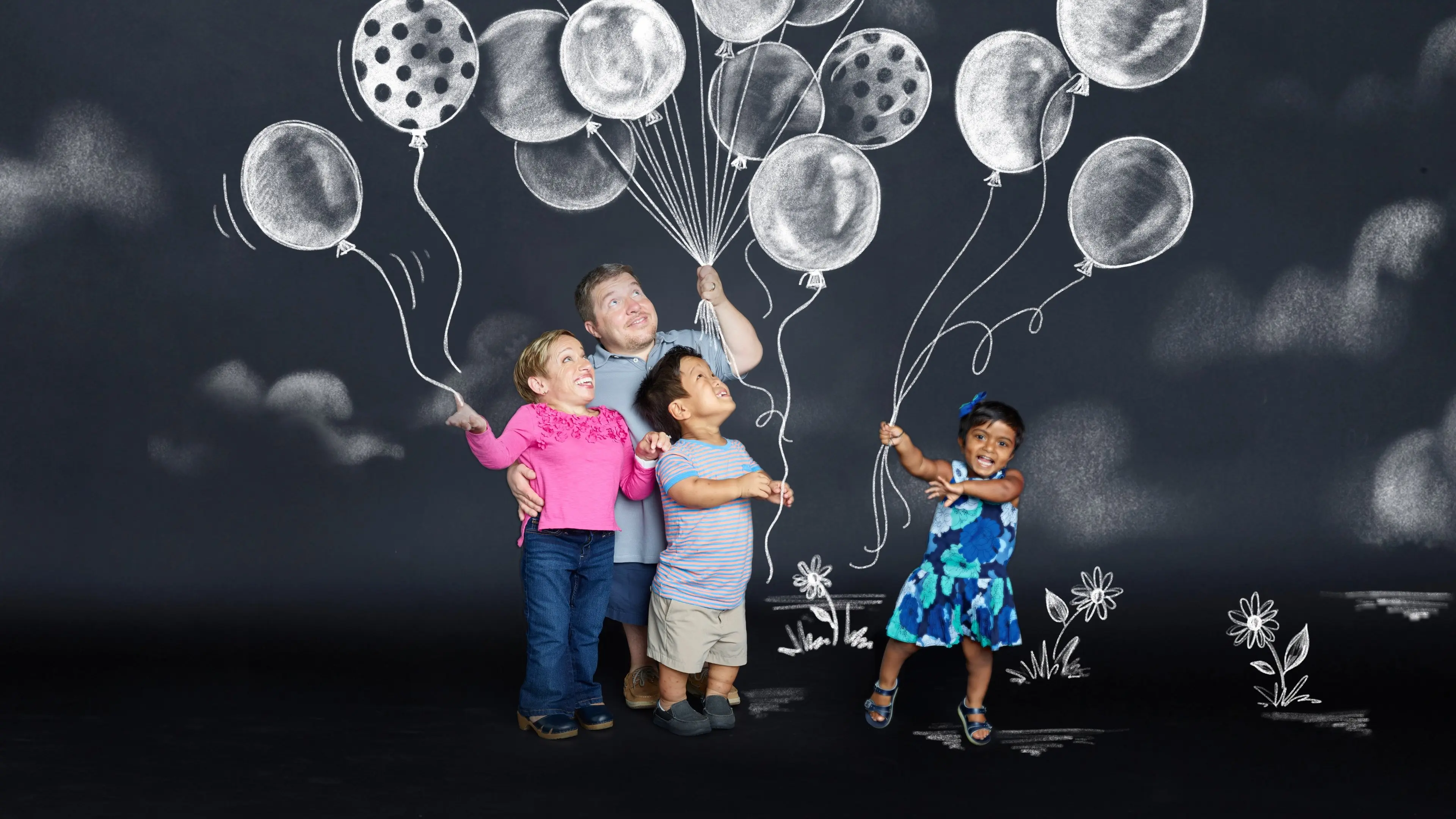 The Little Couple backdrop