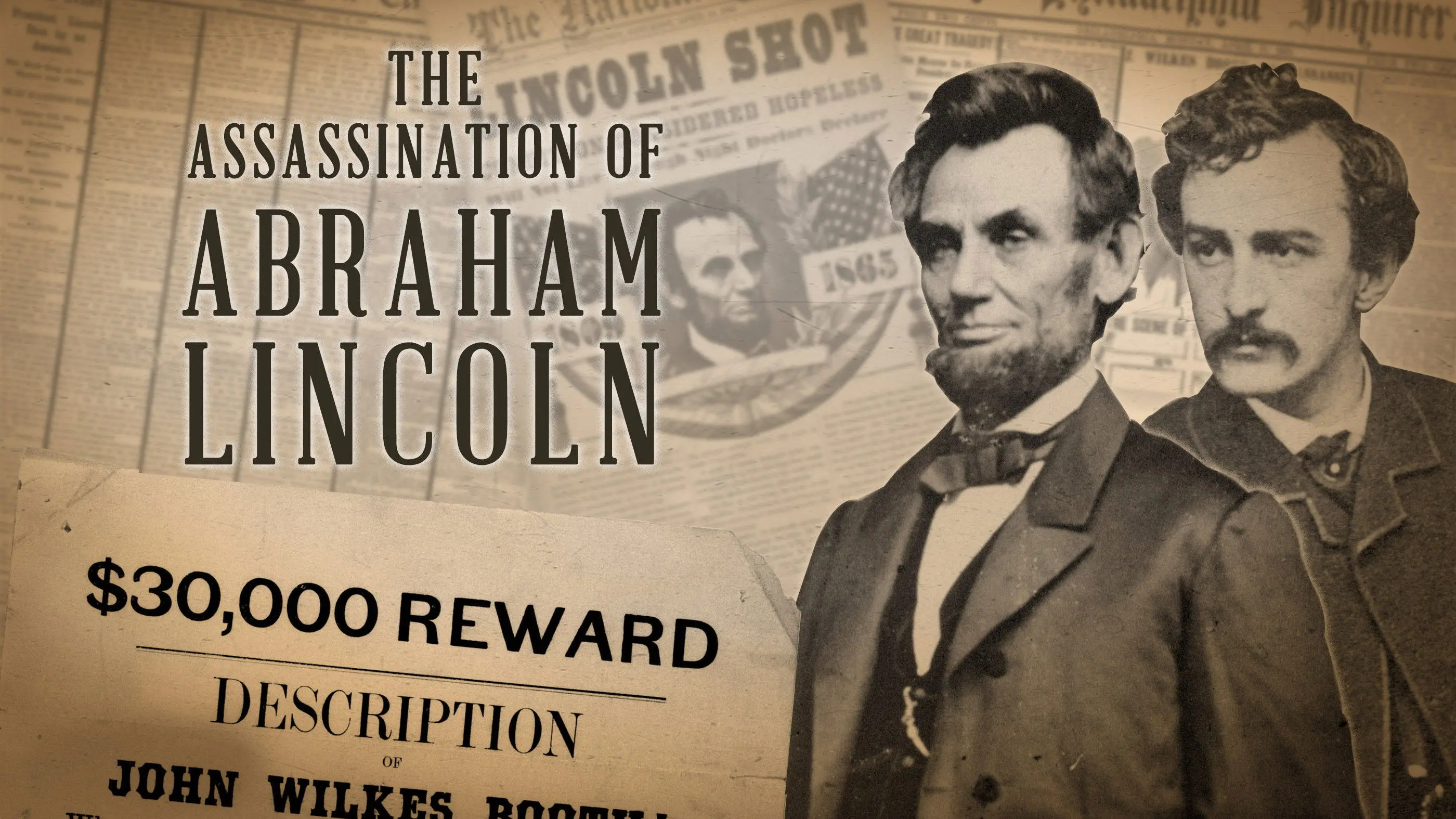 The Assassination of Abraham Lincoln backdrop