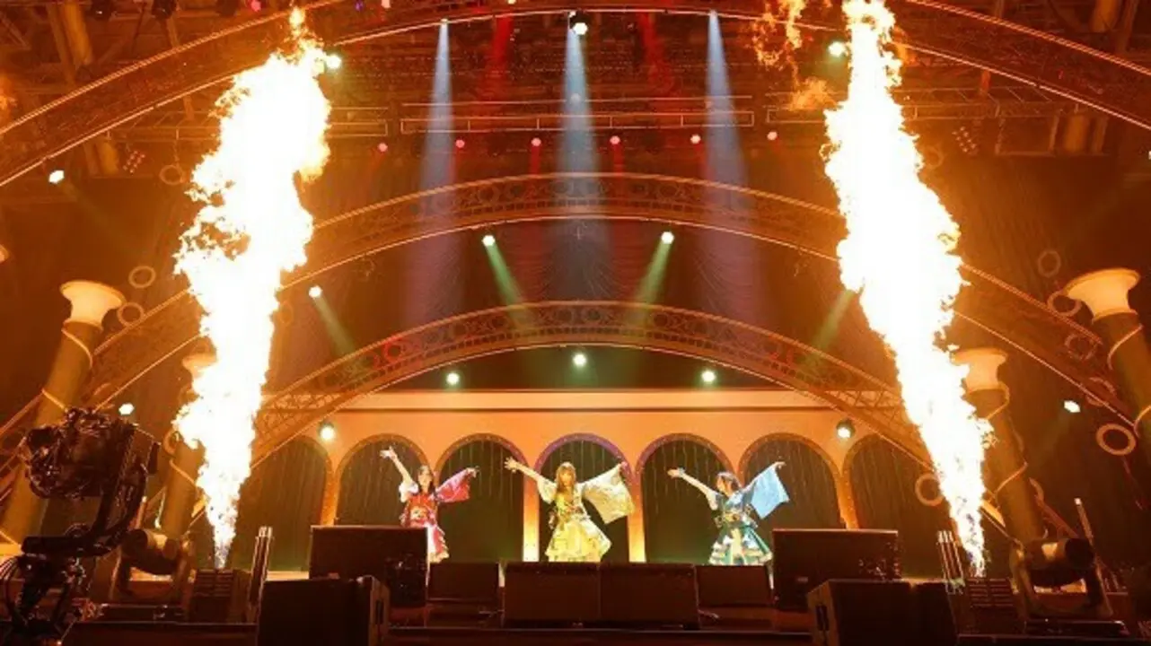 THE IDOLM@STER New Year Live!! Hatsuboshi Enbu backdrop