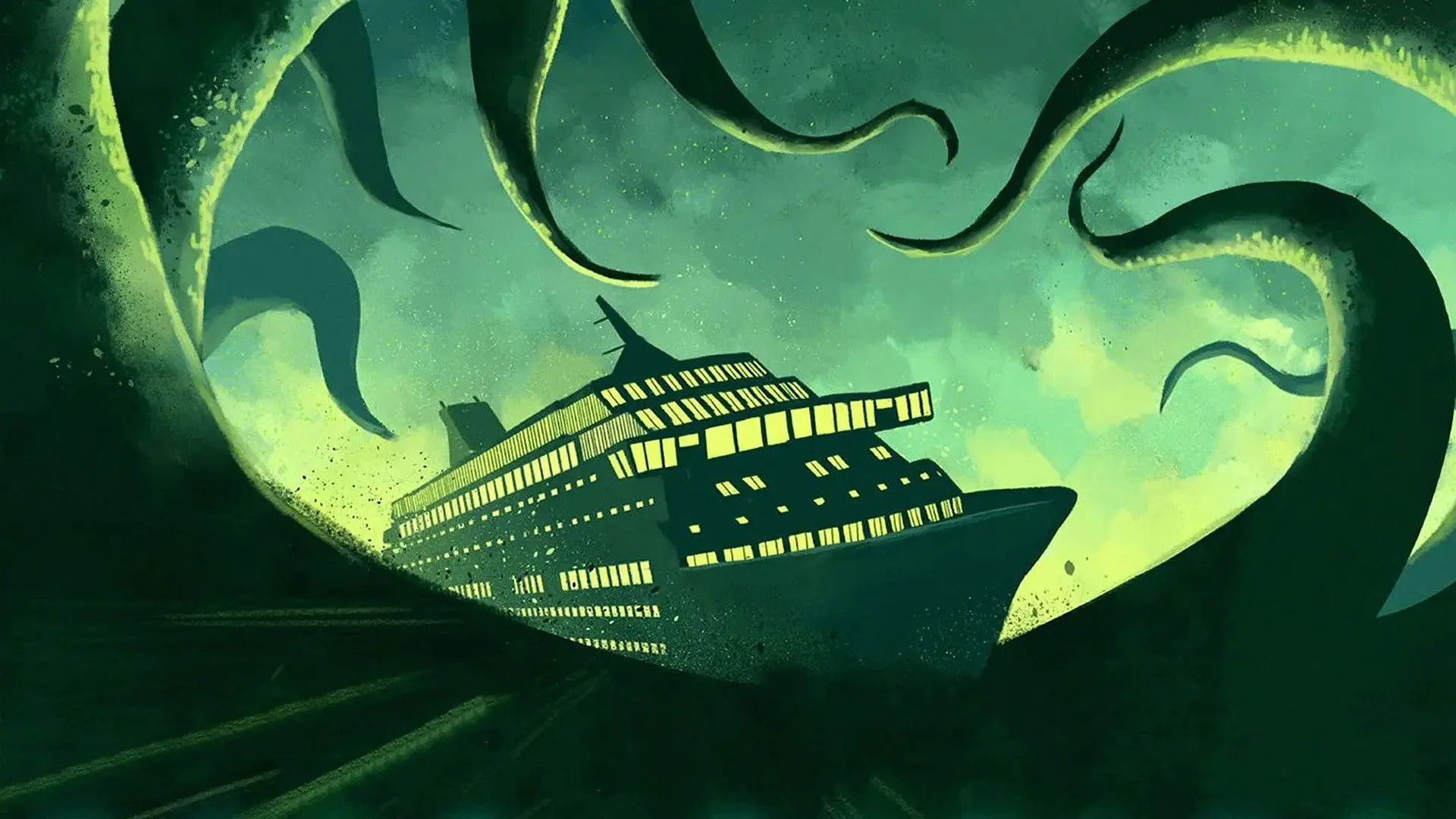 Deep Rising backdrop