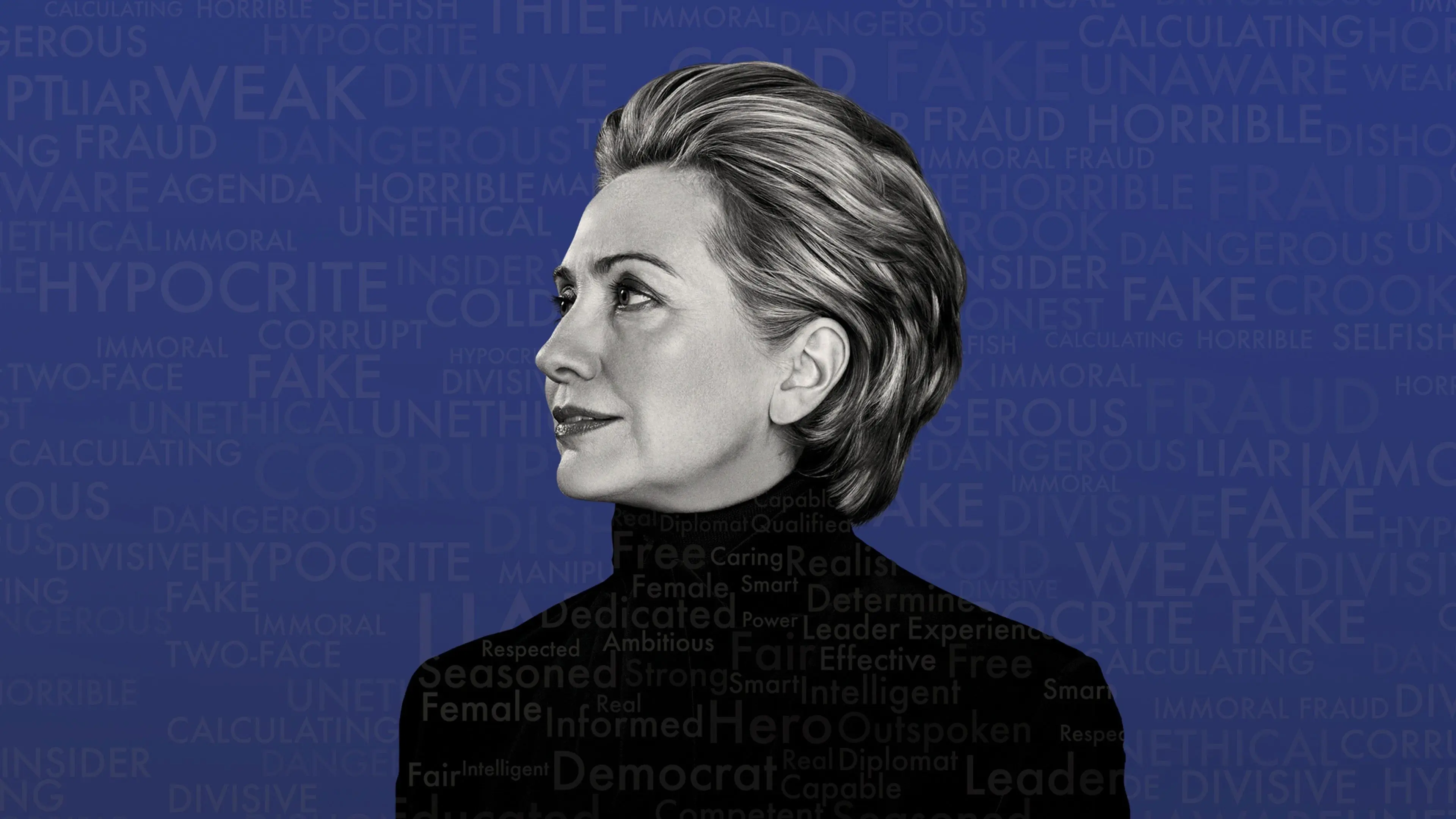 Hillary backdrop
