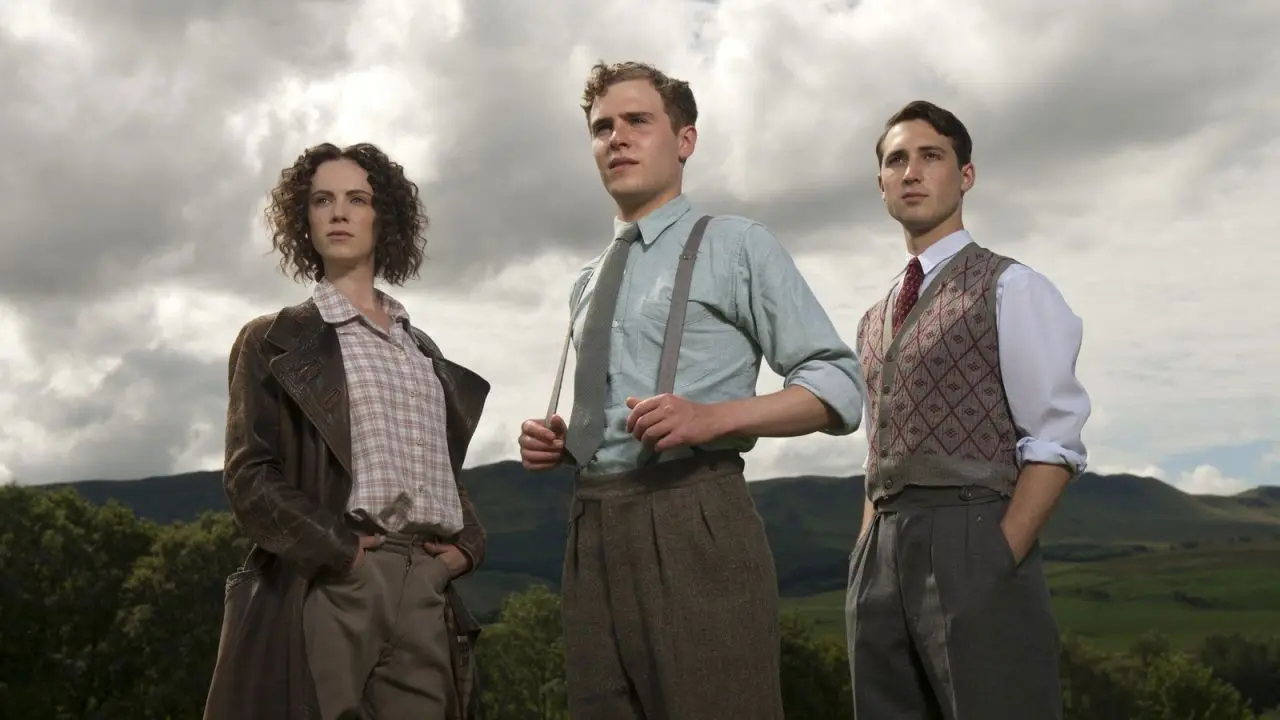 Young James Herriot backdrop