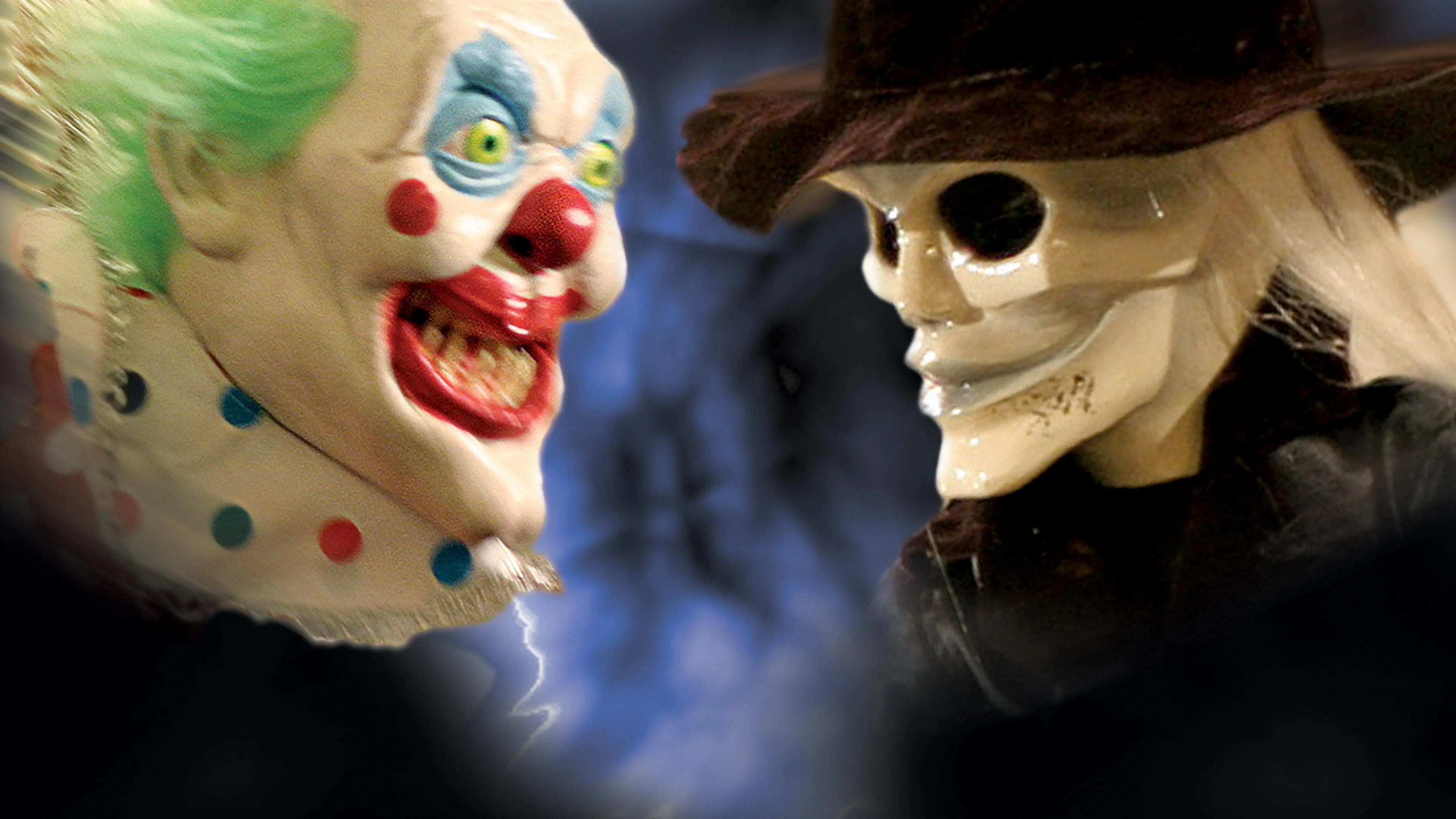 Puppet Master vs. Demonic Toys backdrop