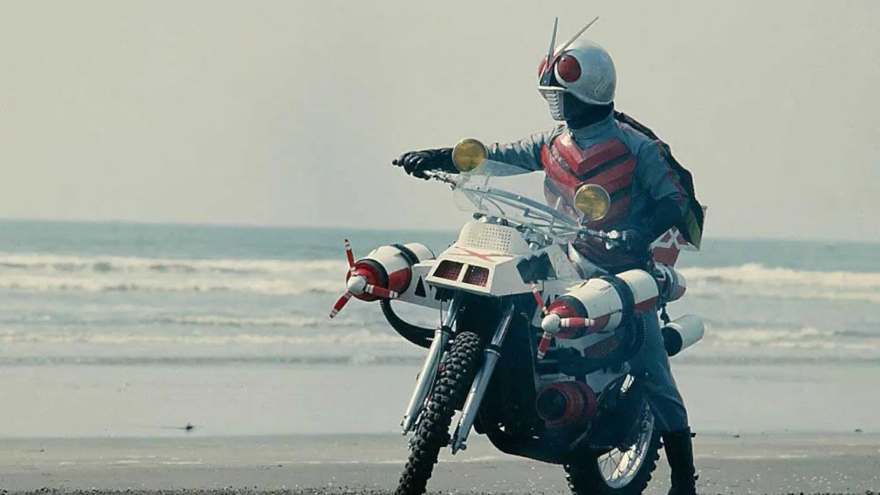Kamen Rider X backdrop