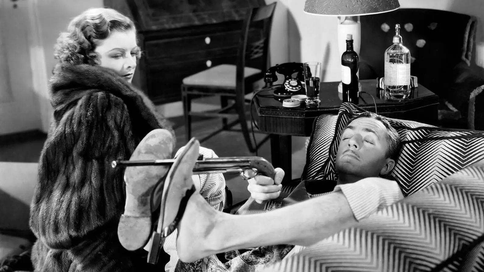 The Thin Man backdrop