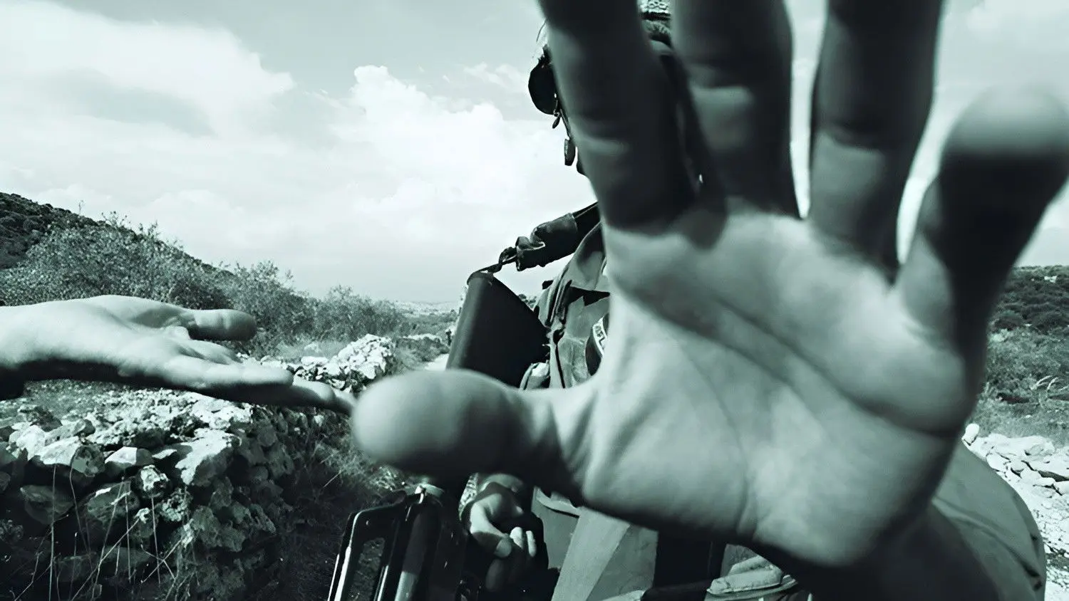 Palestine Blues backdrop