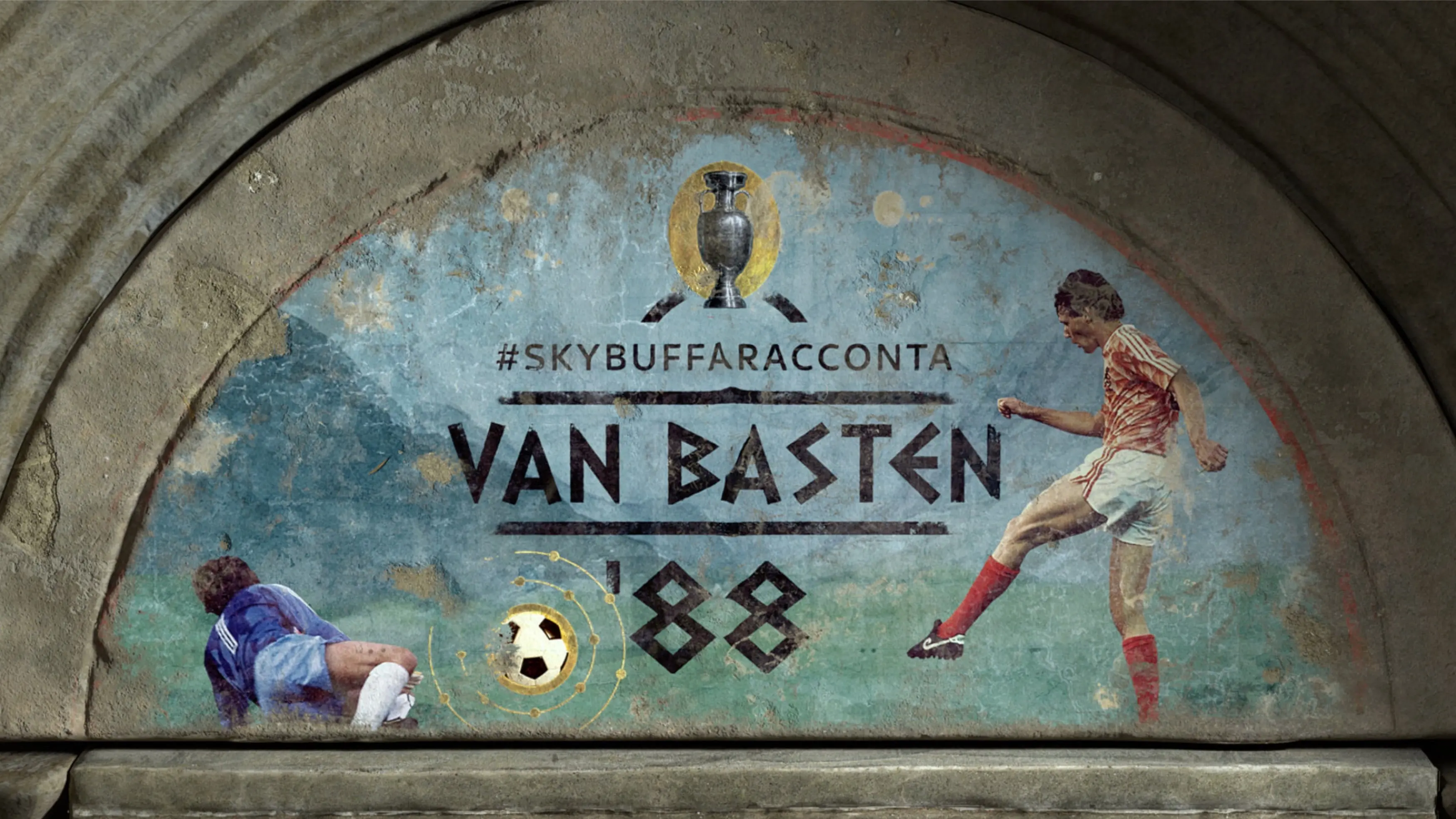 #SkyBuffaRacconta - van Basten ‘88 backdrop