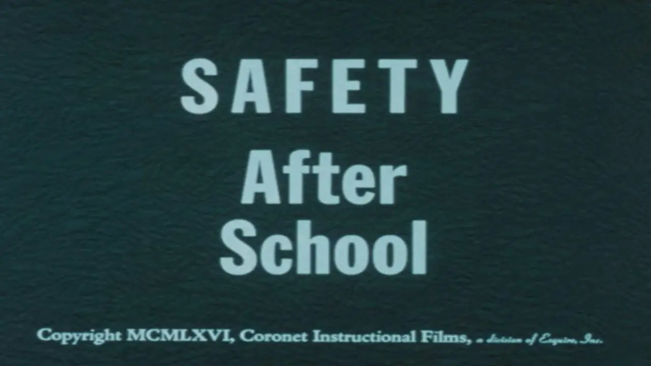Safety After School backdrop