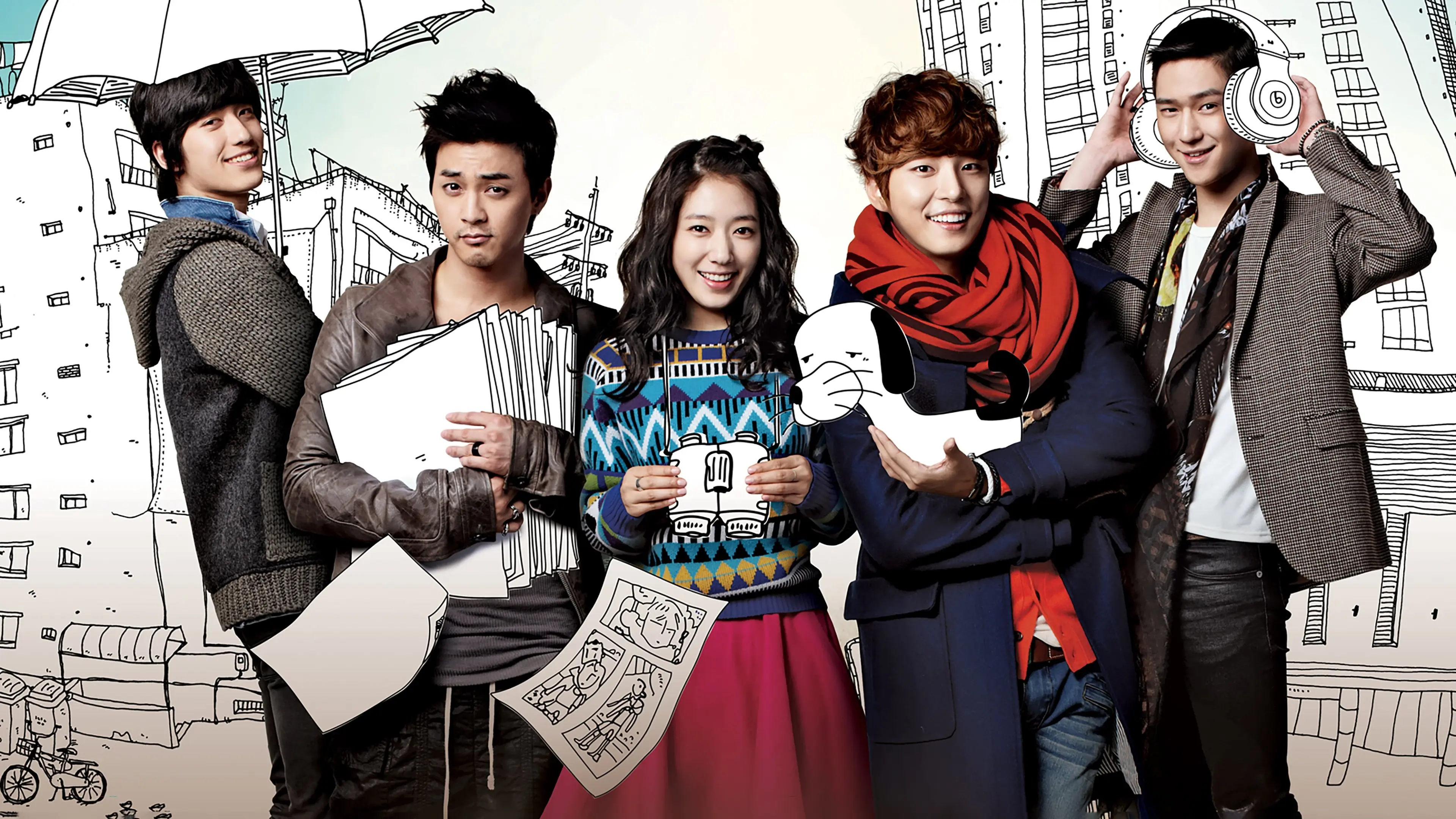 Flower Boy Next Door backdrop