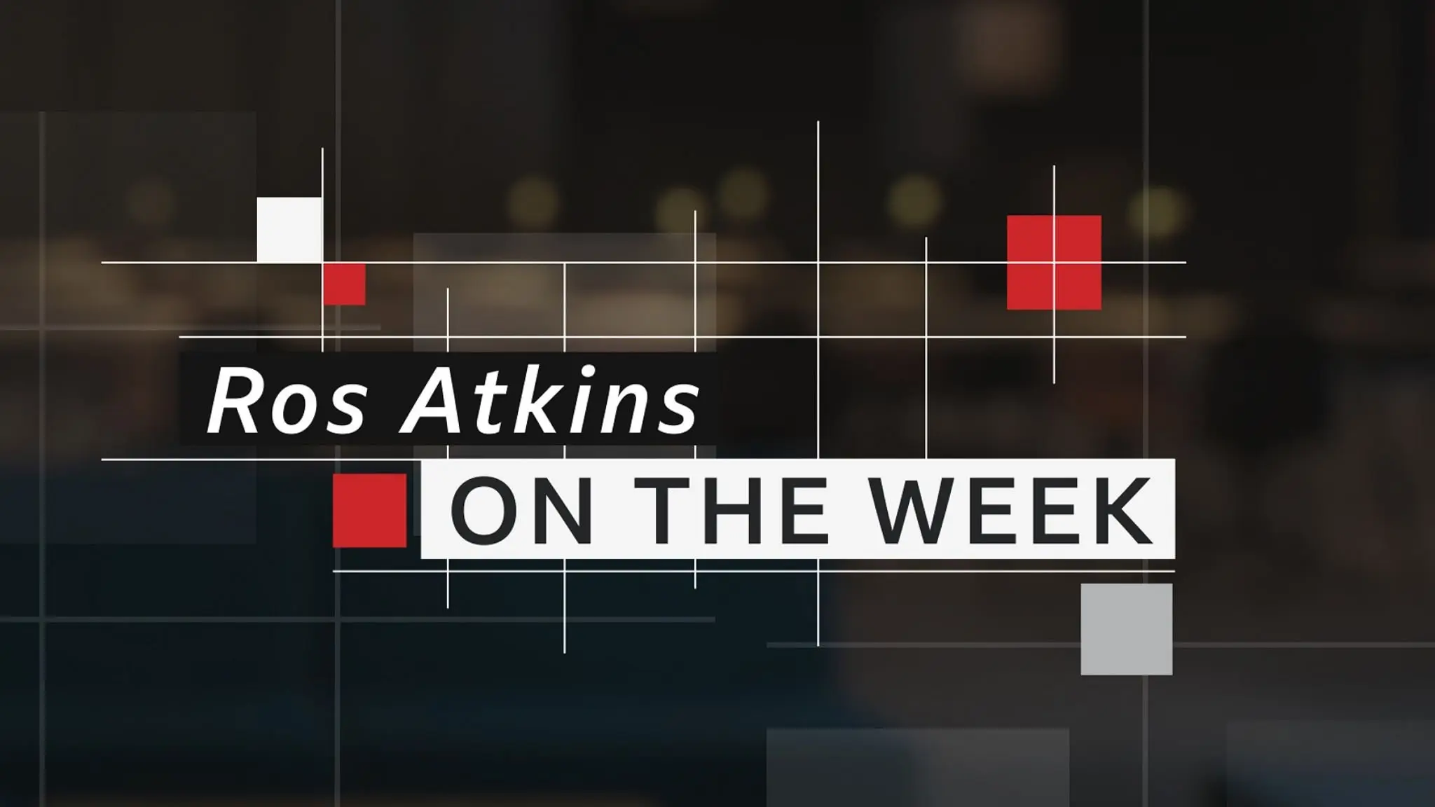 Ros Atkins On The Week backdrop