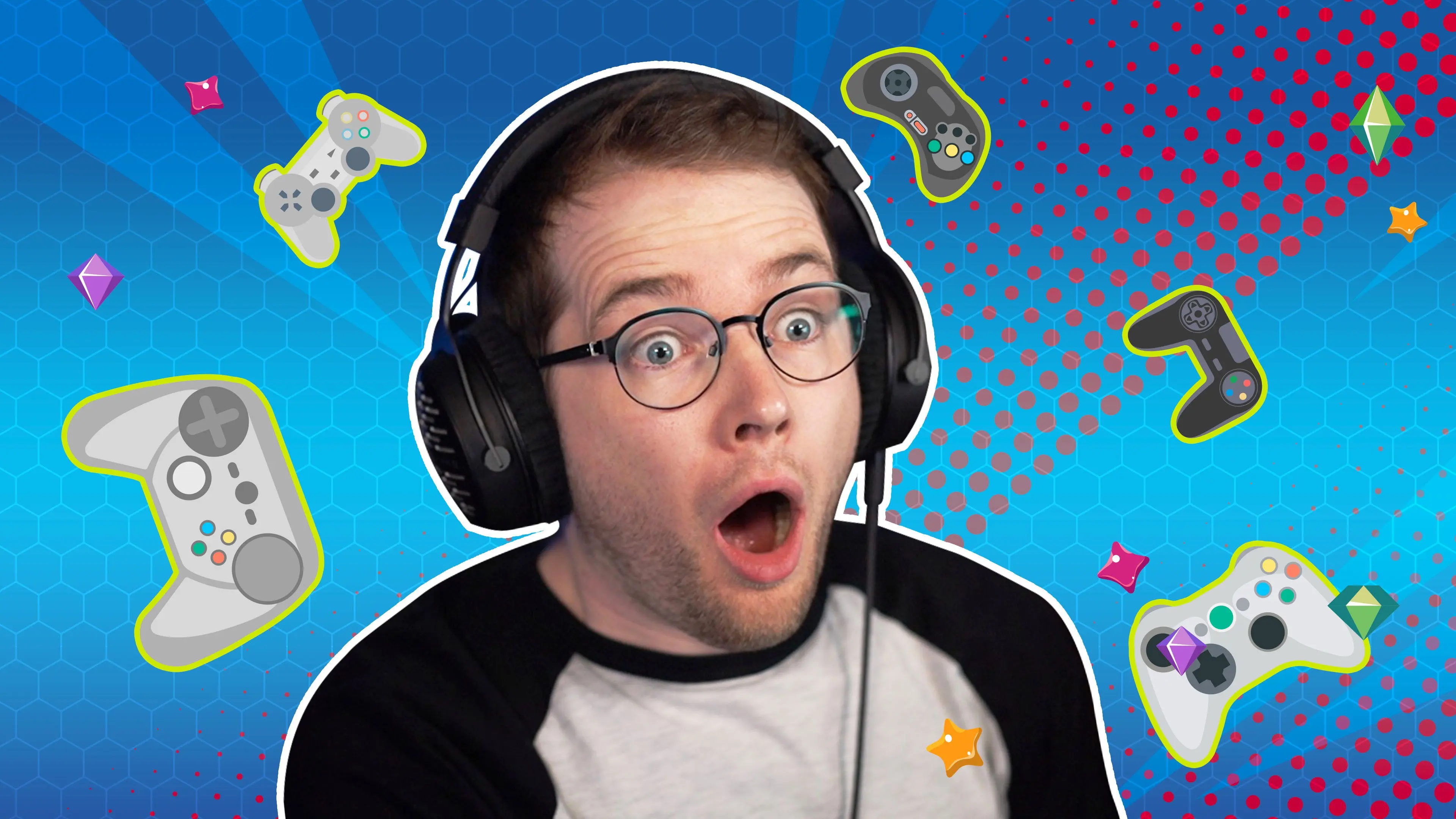 Let's Game! backdrop