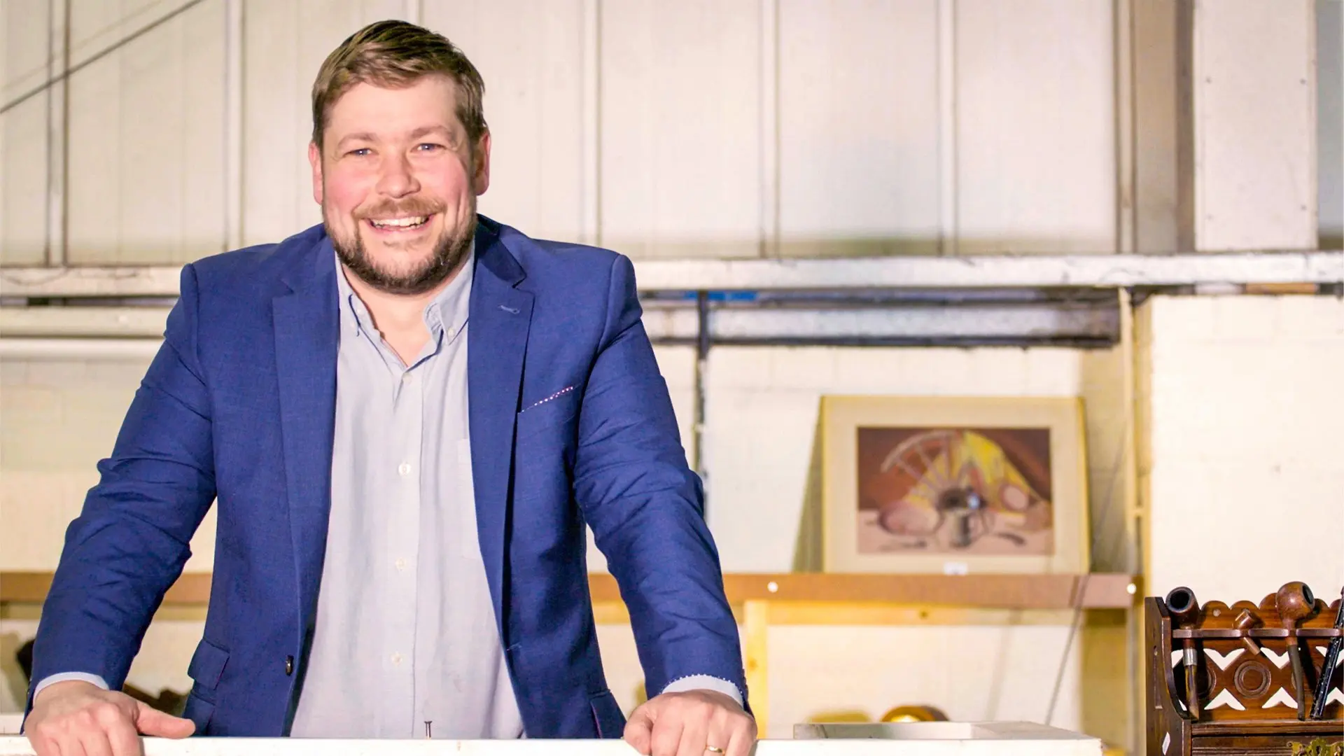 The Yorkshire Auction House backdrop