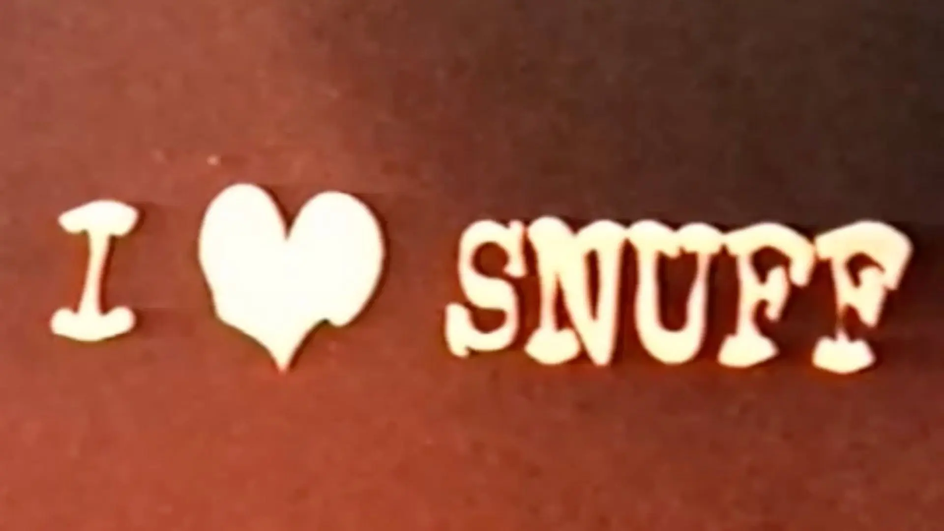 I Love Snuff backdrop