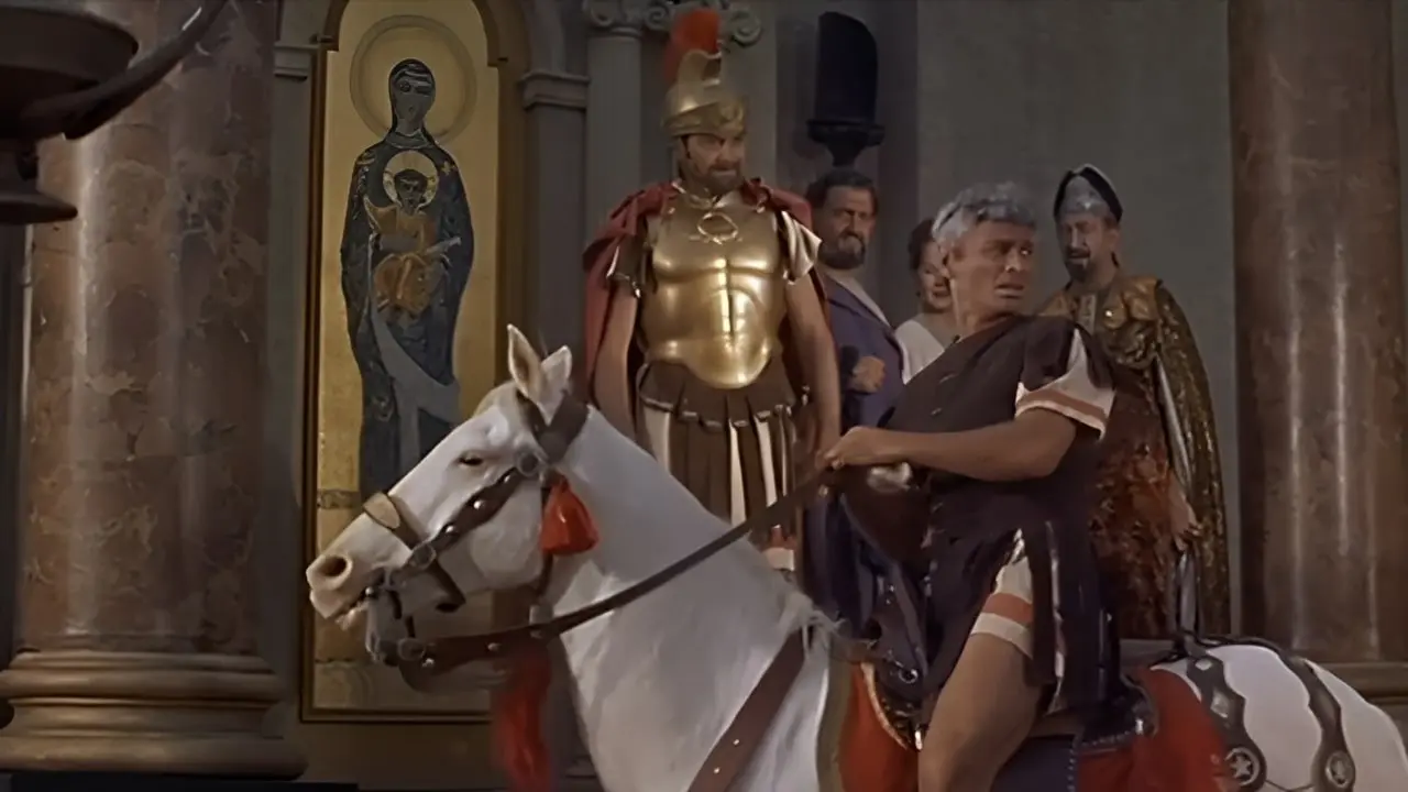 Sign of the Pagan backdrop