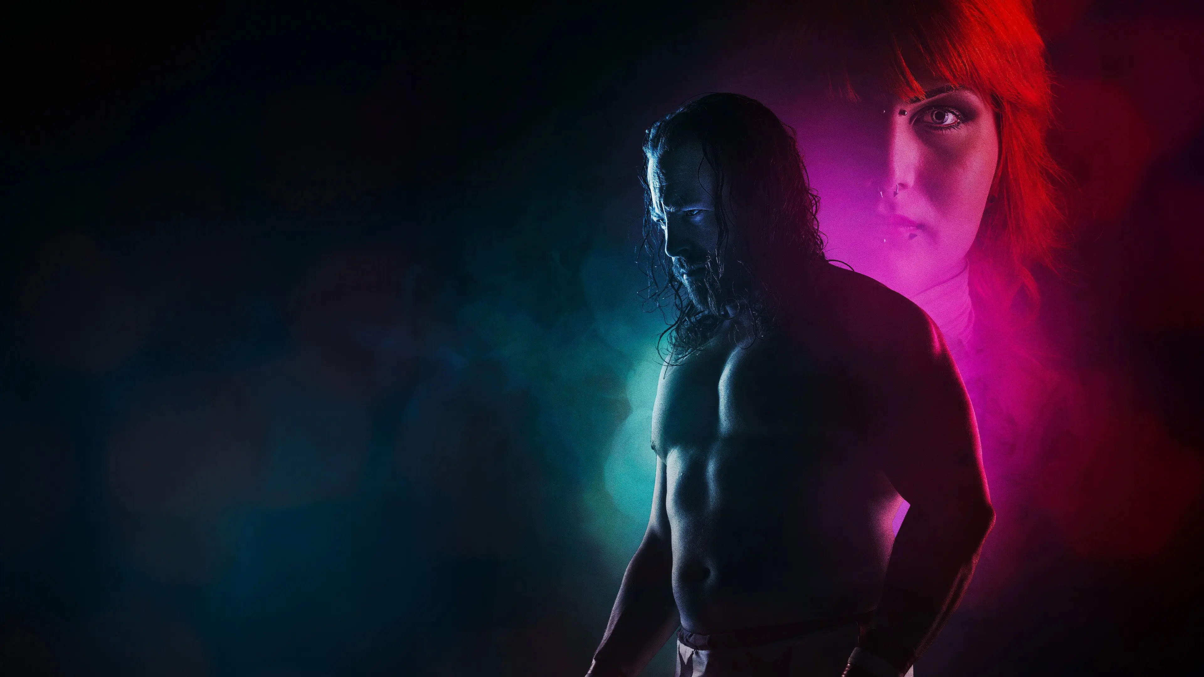 Spandex Sapiens backdrop