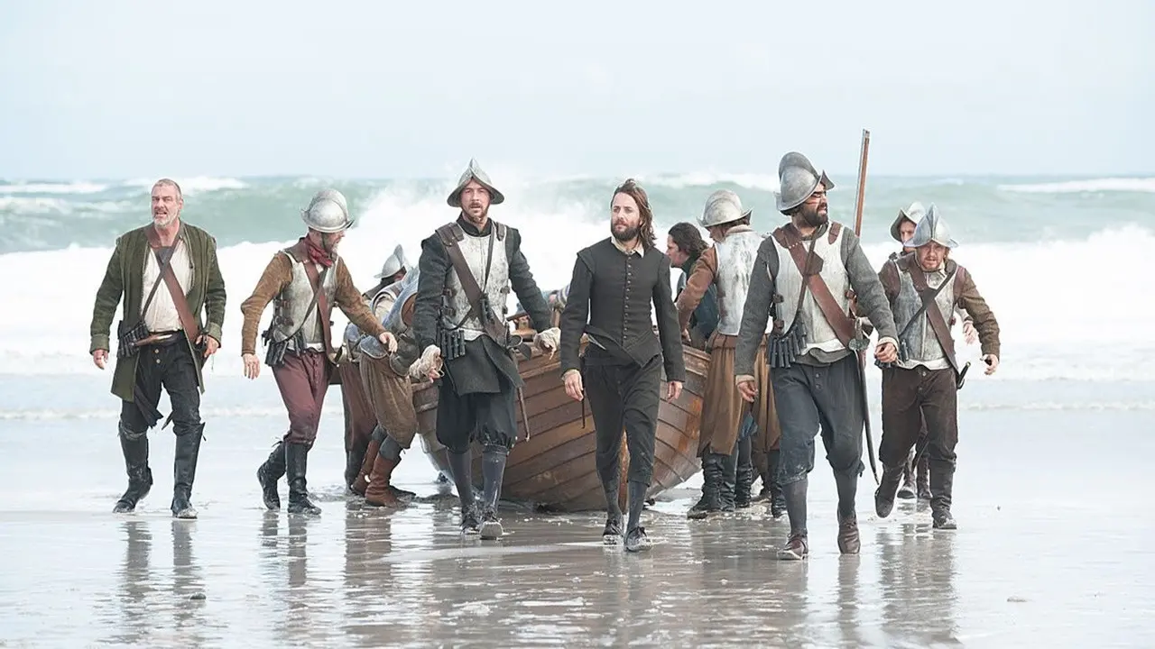 Saints & Strangers backdrop