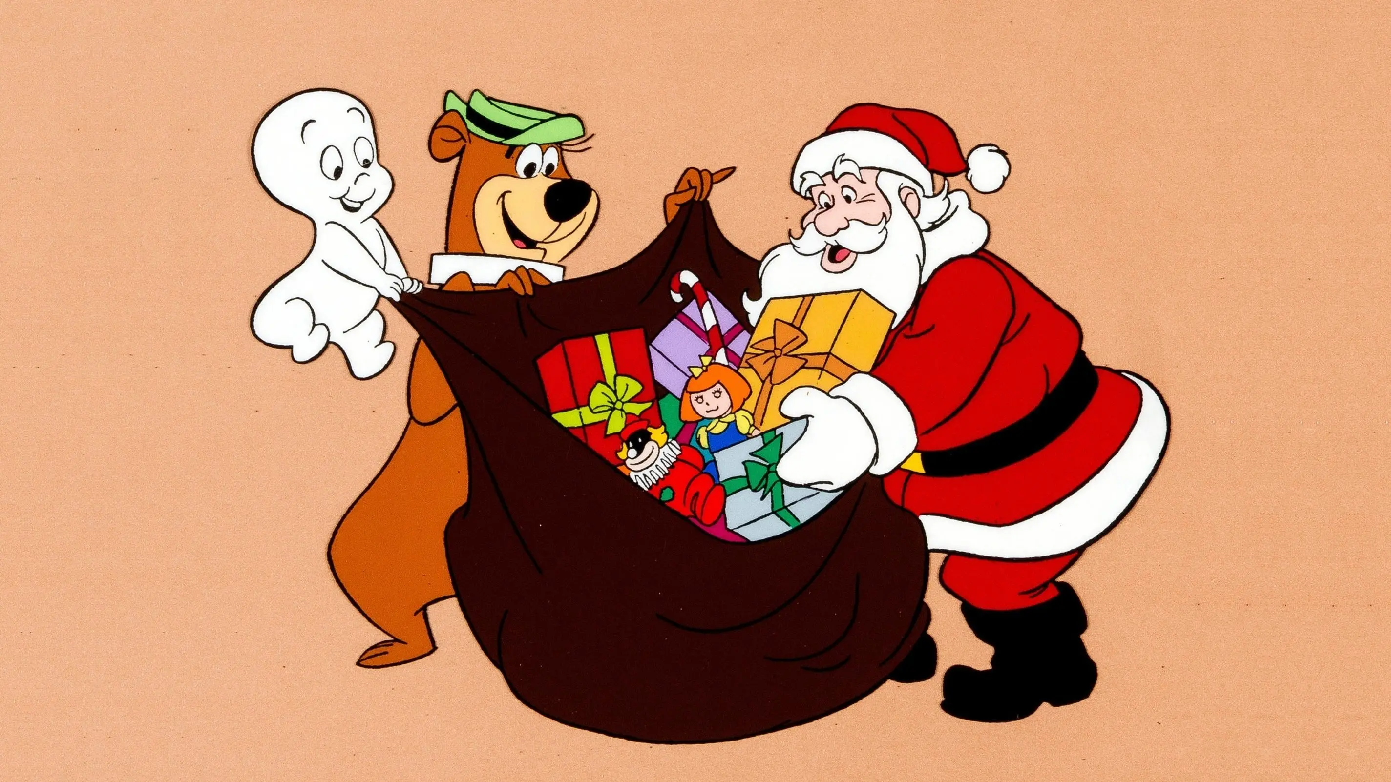 Casper's First Christmas backdrop