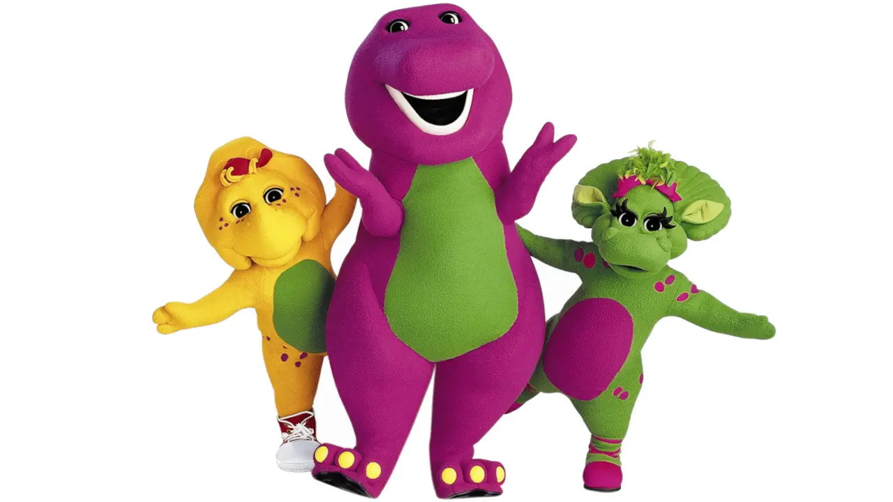 Barney: We Love Our Family backdrop