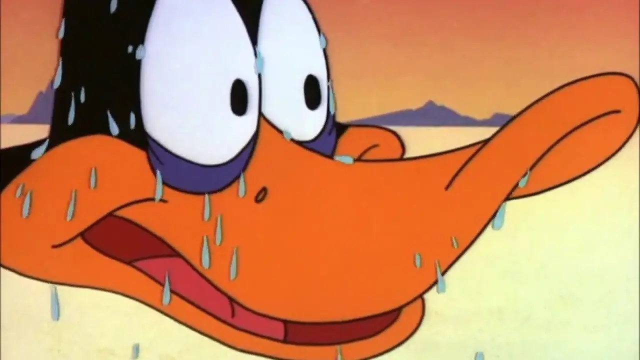 Aqua Duck backdrop