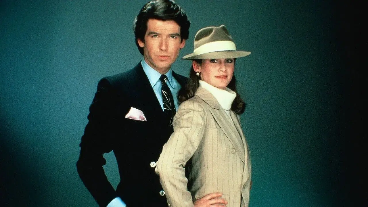Remington Steele backdrop