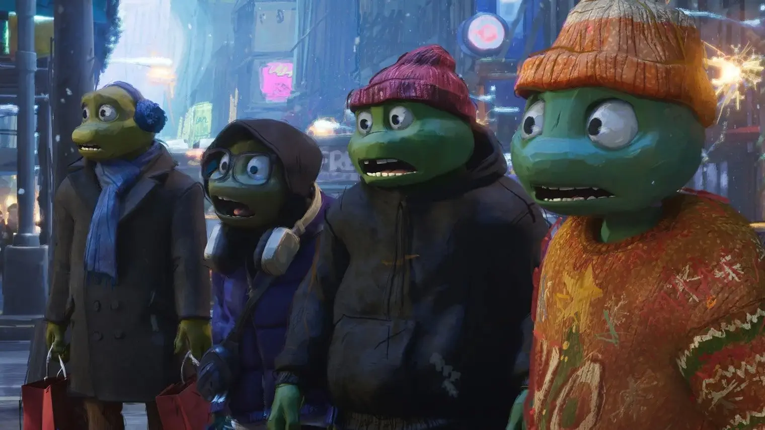 Teenage Mutant Ninja Turtles: Chrome Alone 2 - Lost in New Jersey backdrop