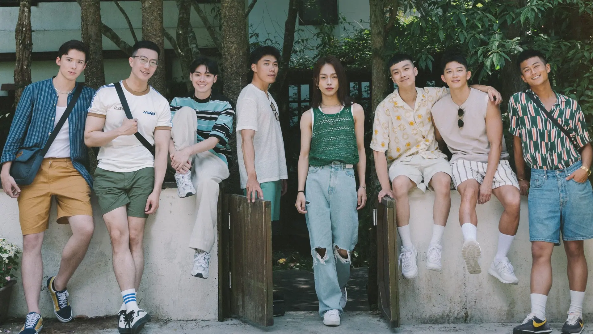 Boys Like Boys backdrop