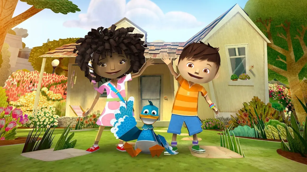 Zack & Quack backdrop